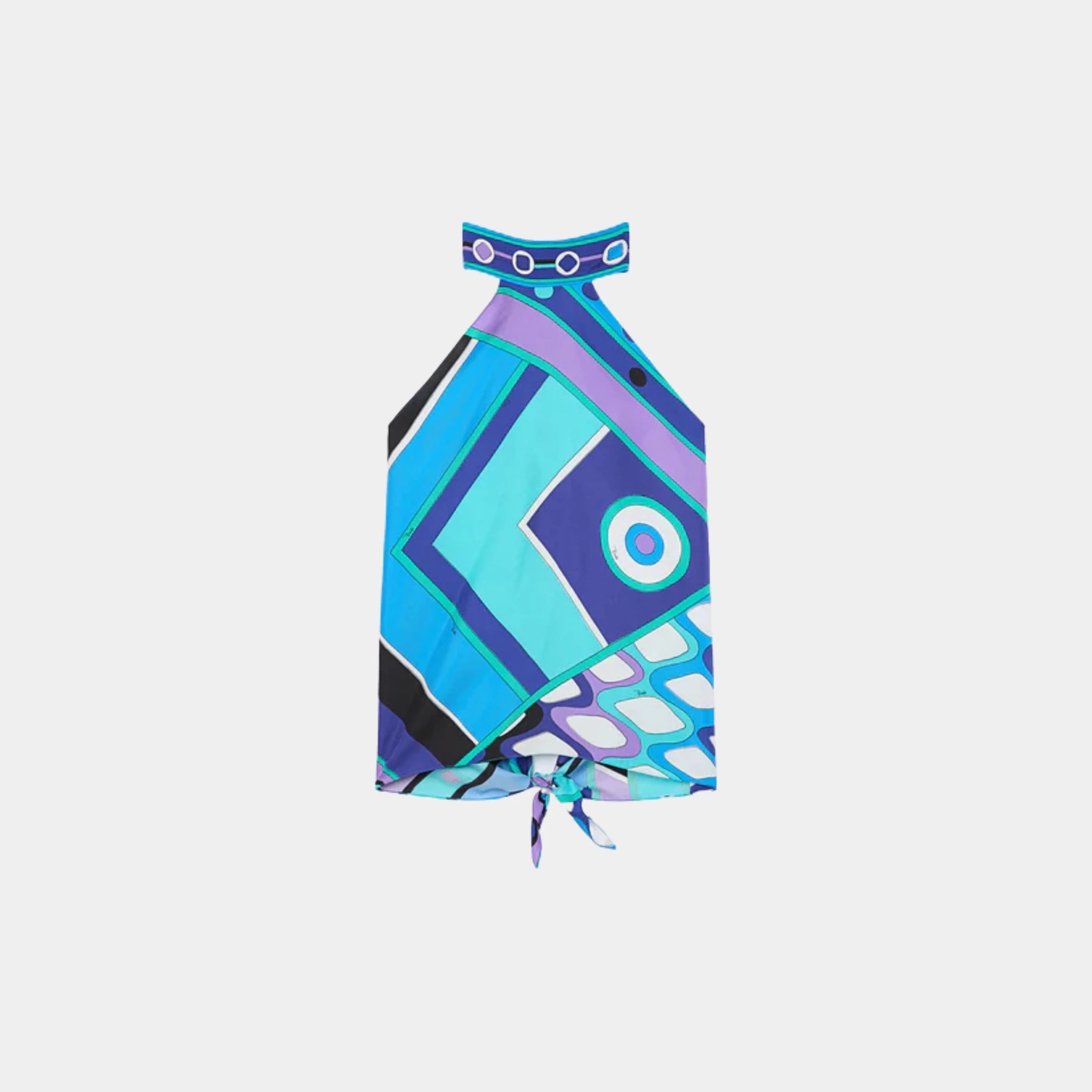 Vivara Print Foulard Top