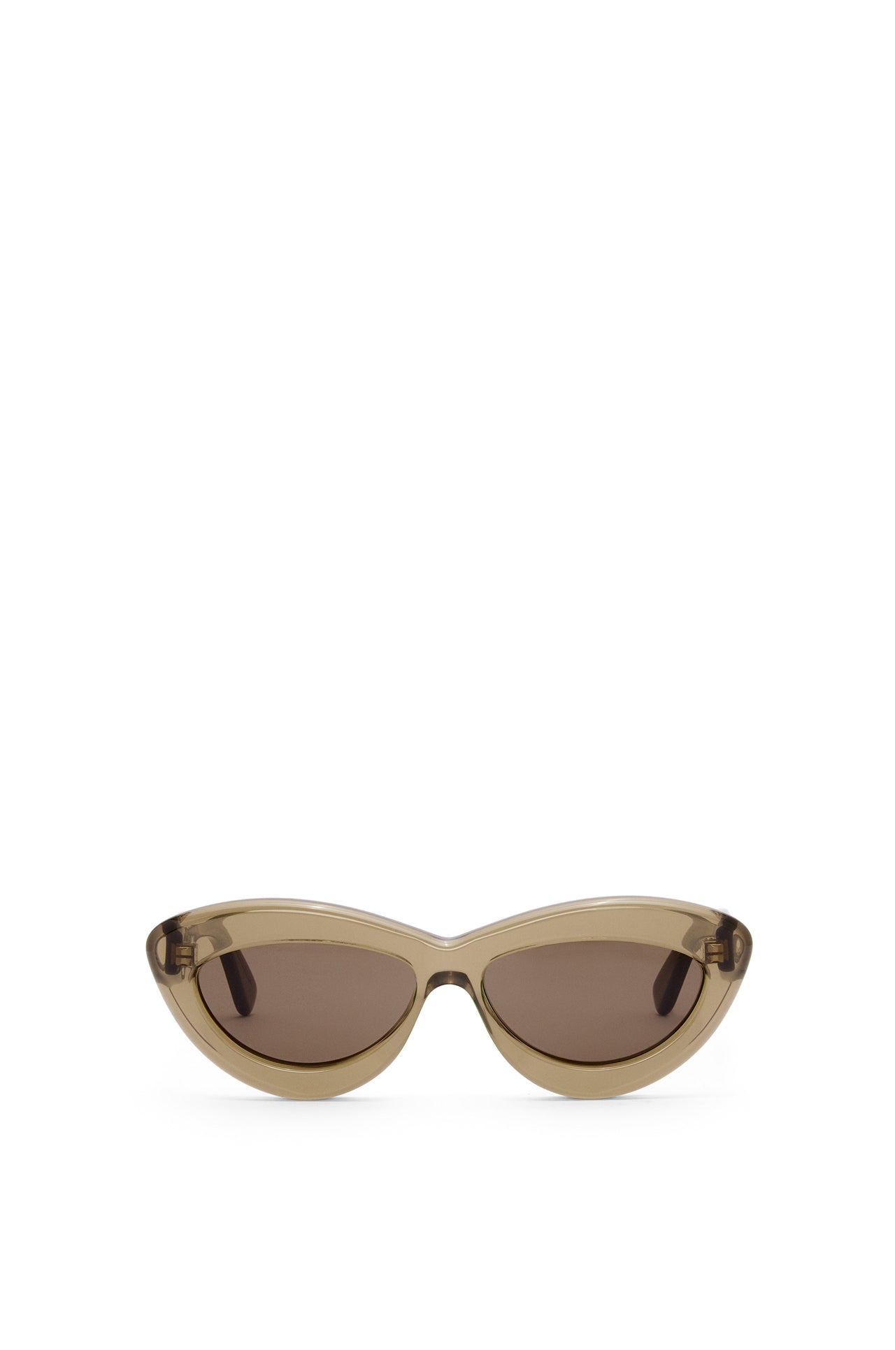 Cateye sunglasses in acetate