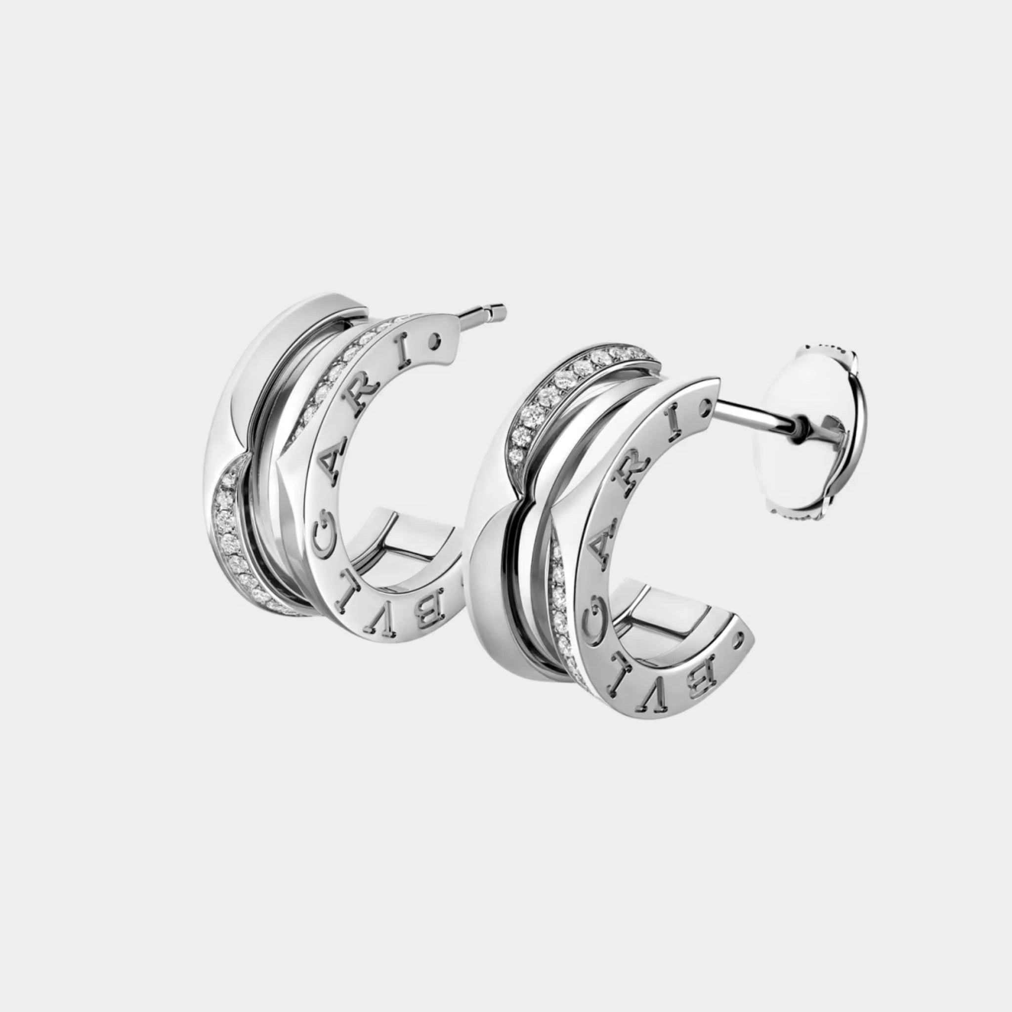 B.zero1 Gold Diamond Earrings