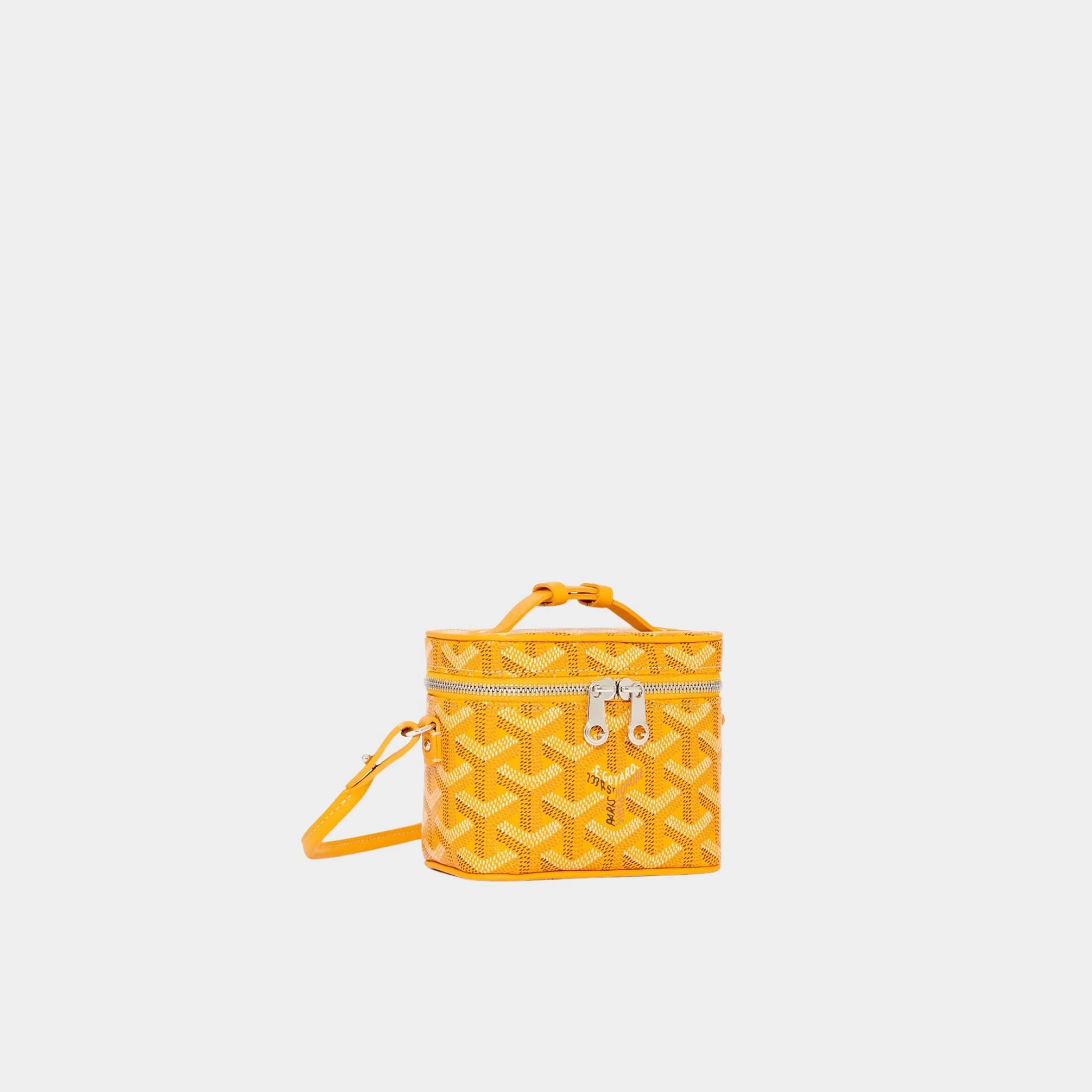 Goyard Muse Nano Vanity, Yellow, Front