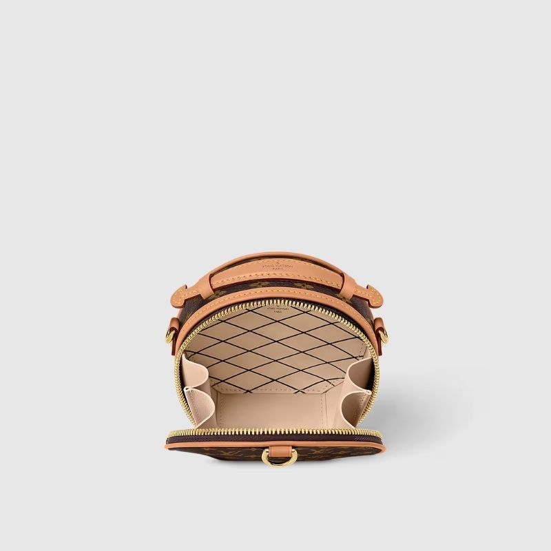 Louis Vuitton Mini Boite Chapeau handbag Monogram Canvas Top View