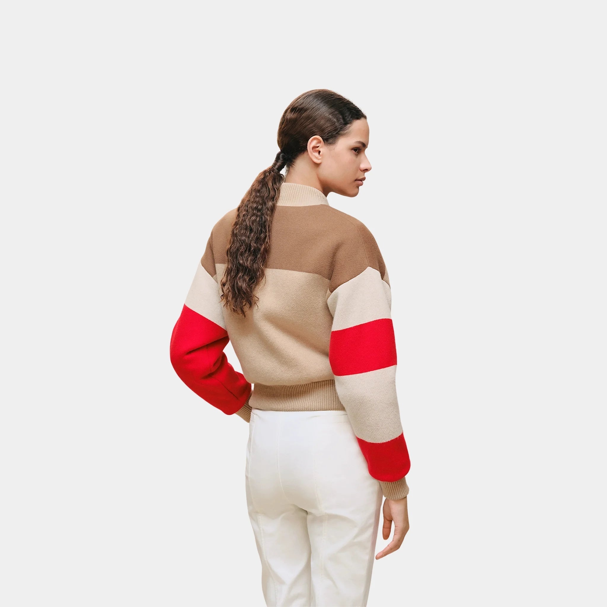 Grand Manege Quilted Varsity Jacket