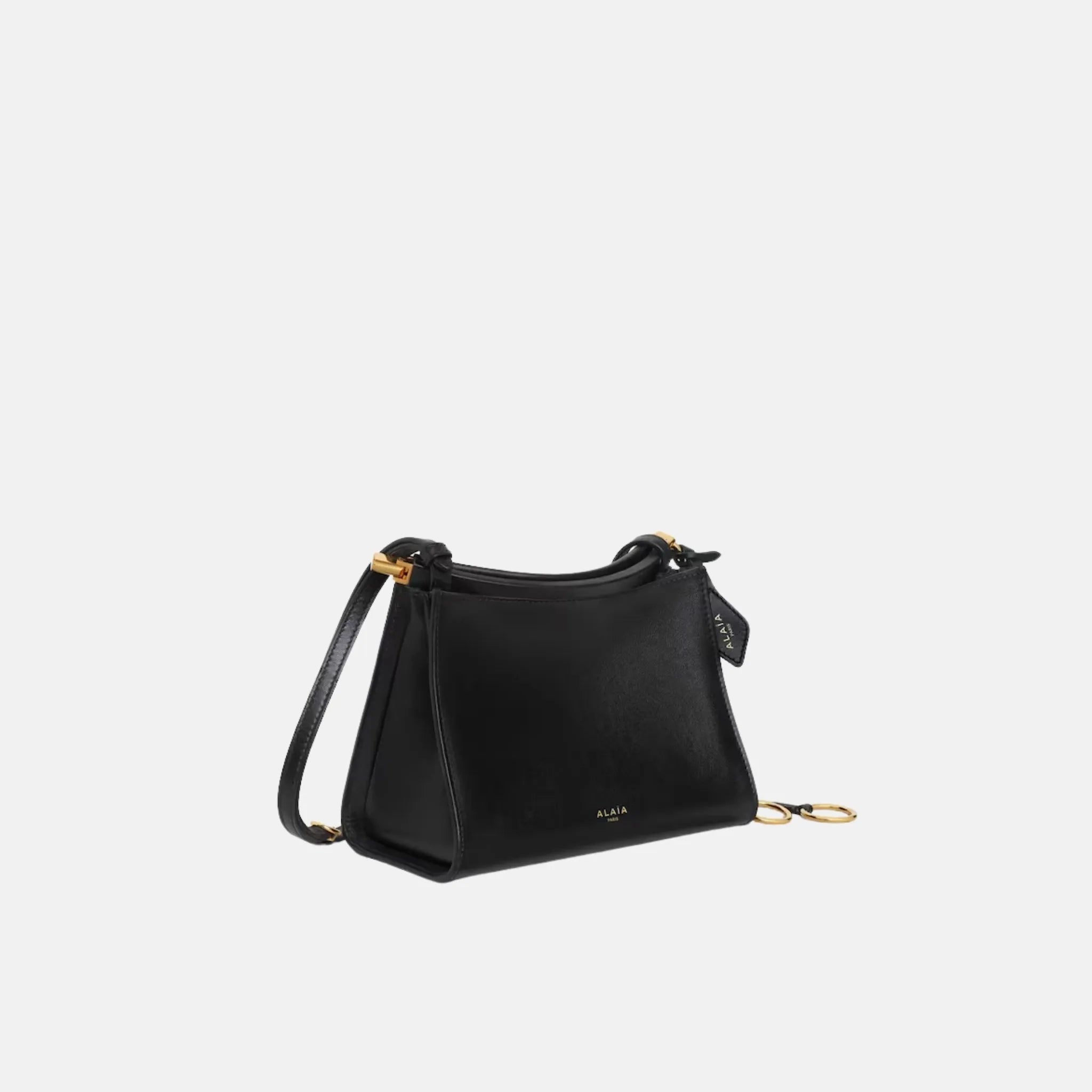 Alaia Le Click Small Square Leather Bag, Side