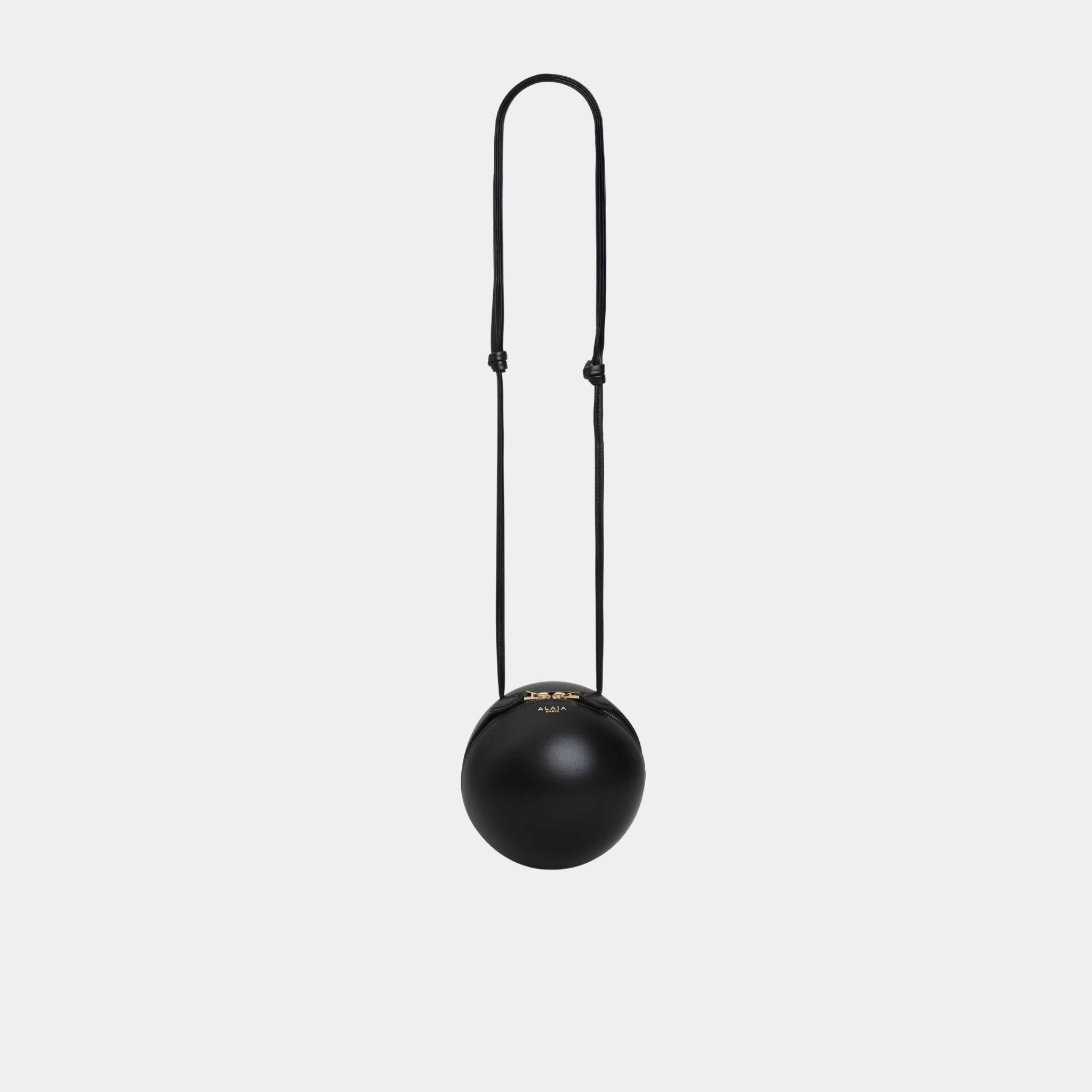 Leather Sphere Bag in Nappa Lambskin Leather
