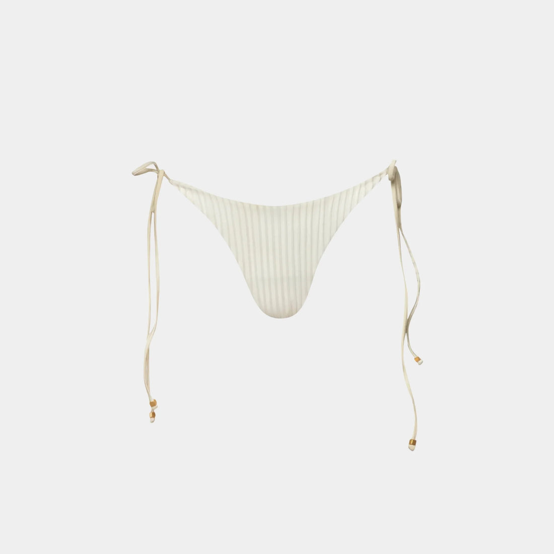 Boabab Roma Bikini Bottom, Ivory, Front