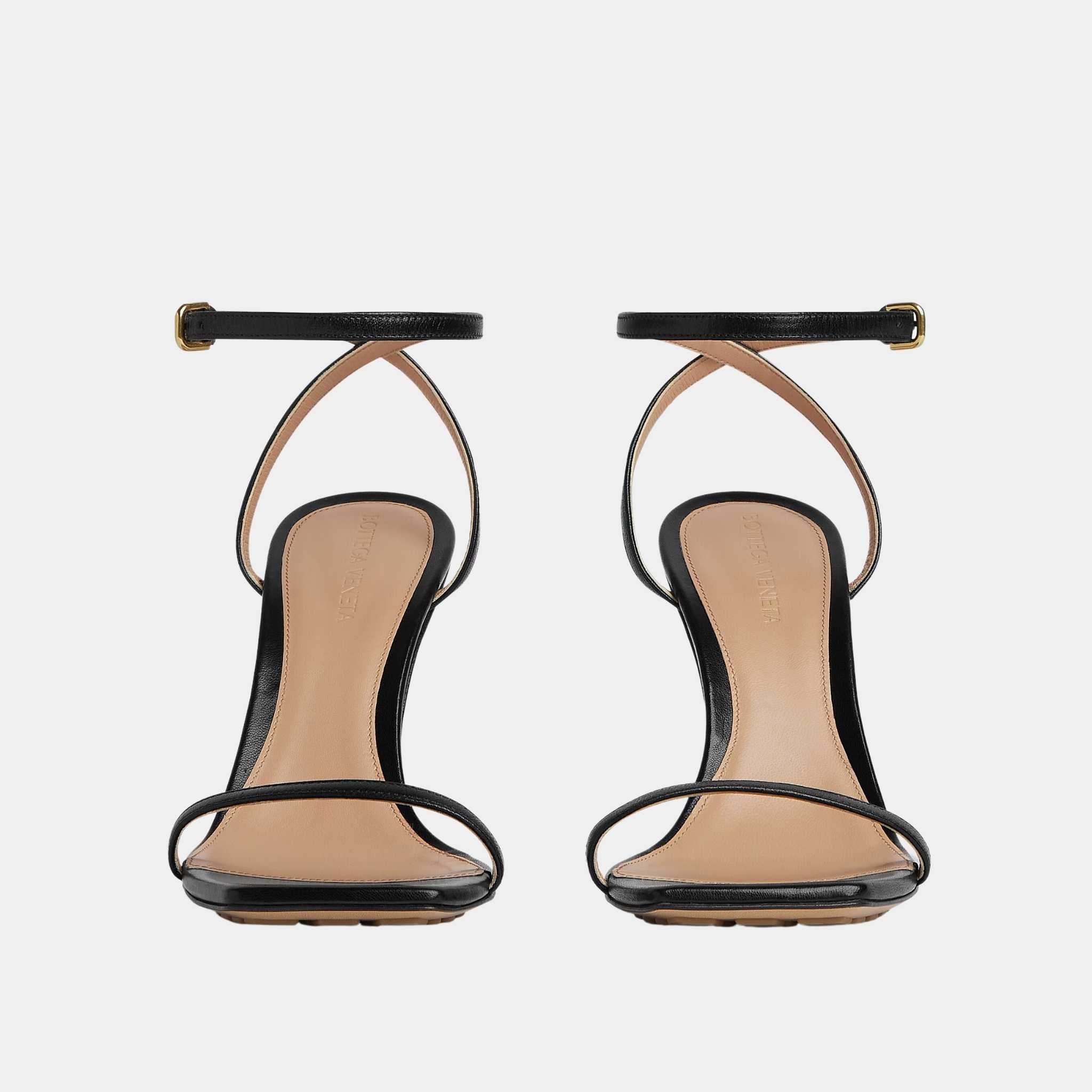 Knot Ankle Strap High Heel Sandal