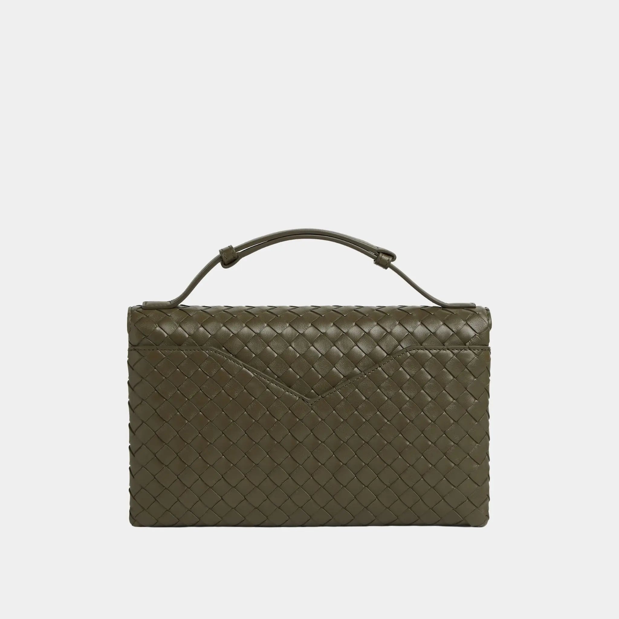 Bottega Veneta Knot Lock, Cypress, Back