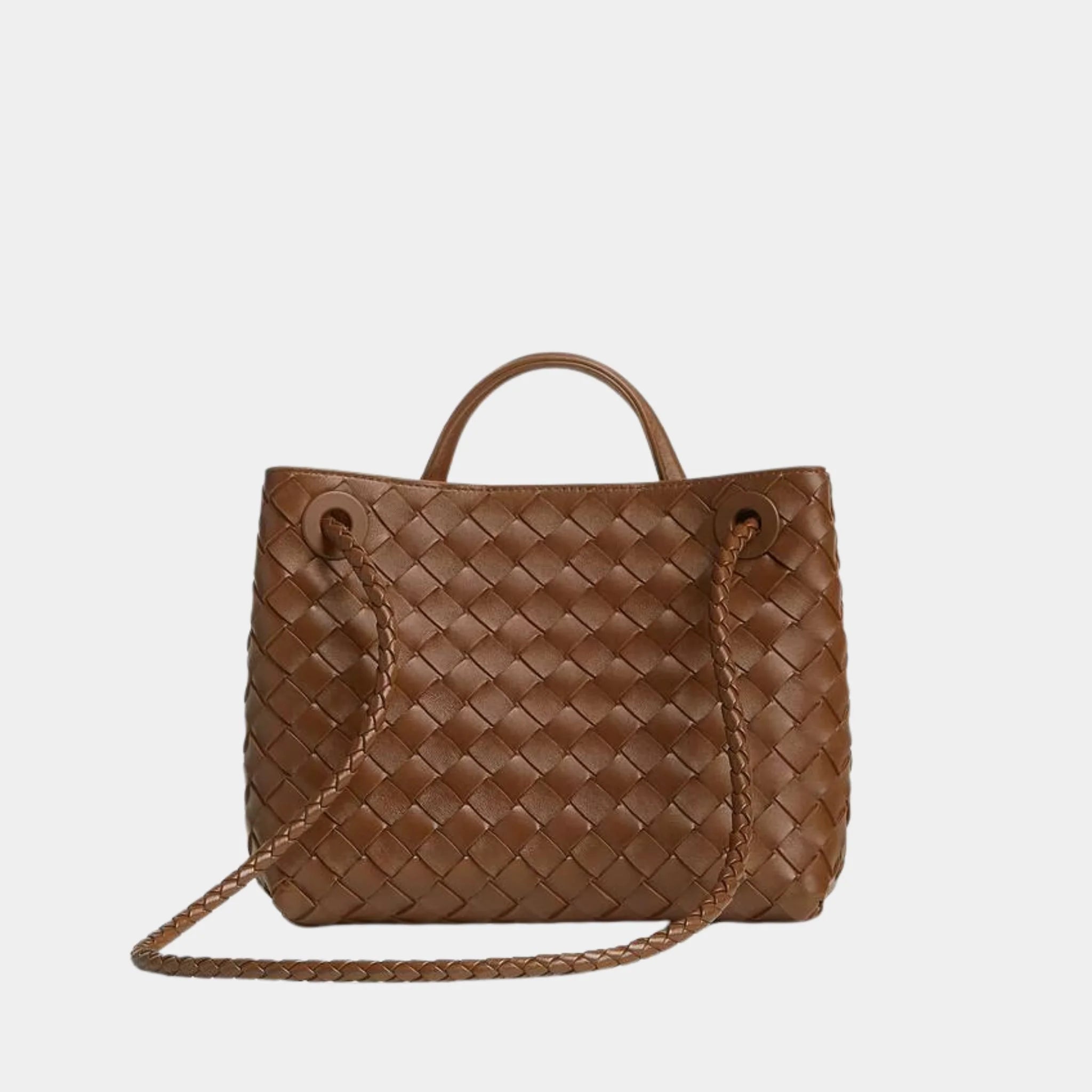Bottega Veneta Small Andiamo Bag, Nocciola, Back