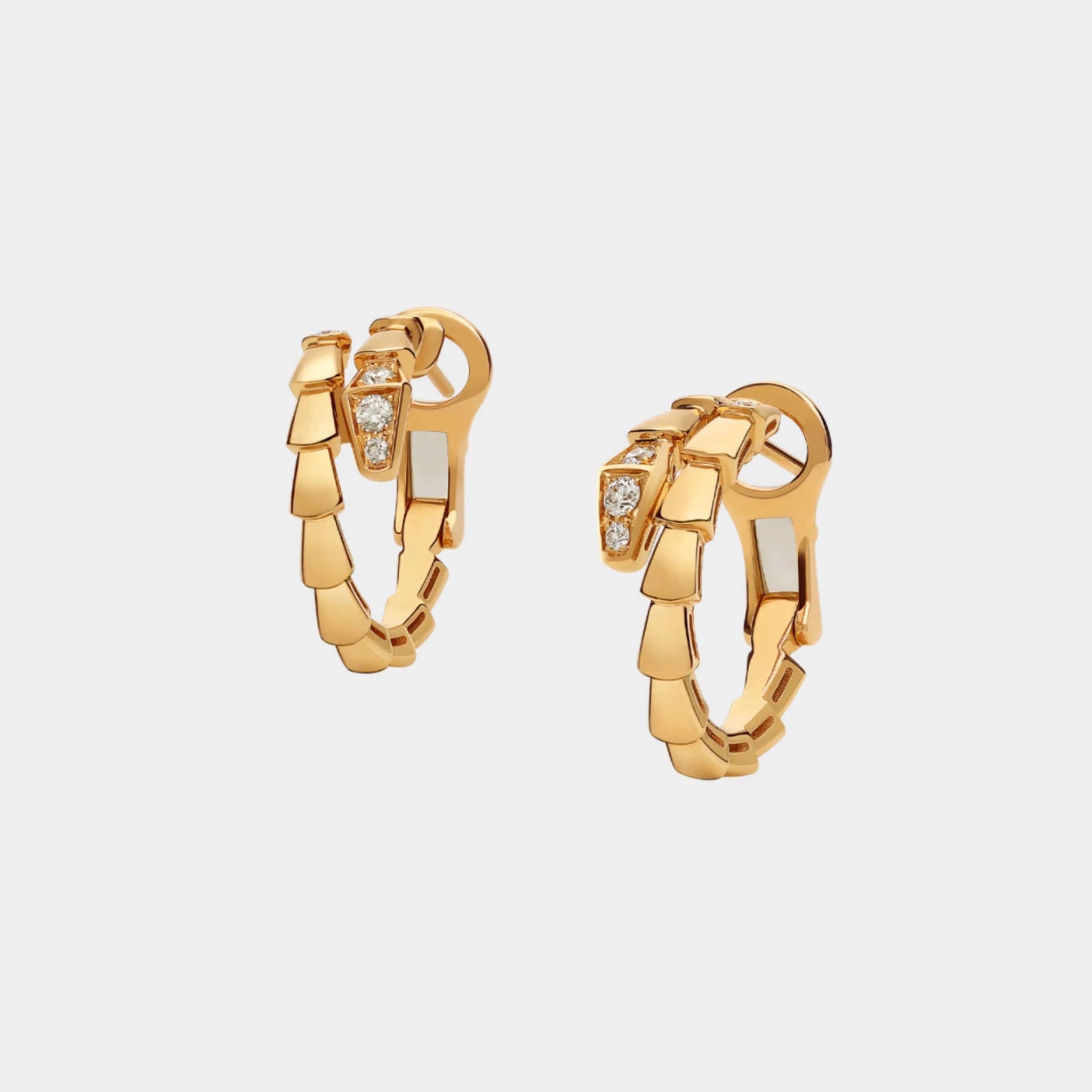 Serpenti Viper Diamond Earrings