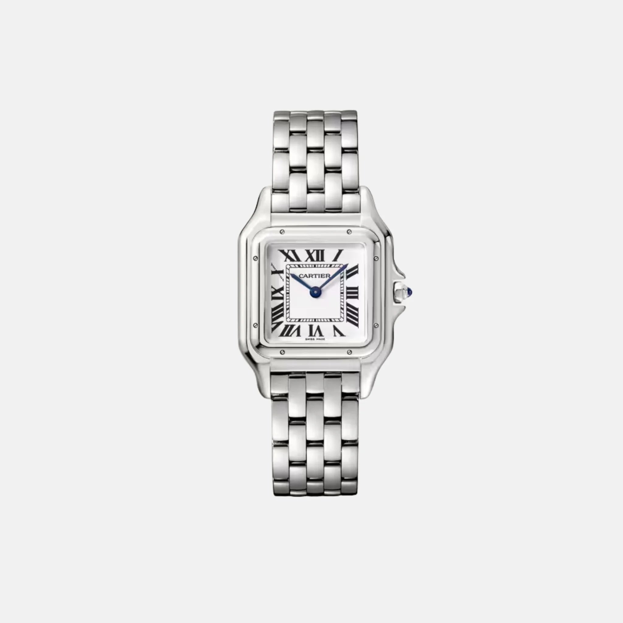 Panthere Medium Model in Steel Bracelet WSPN0015
