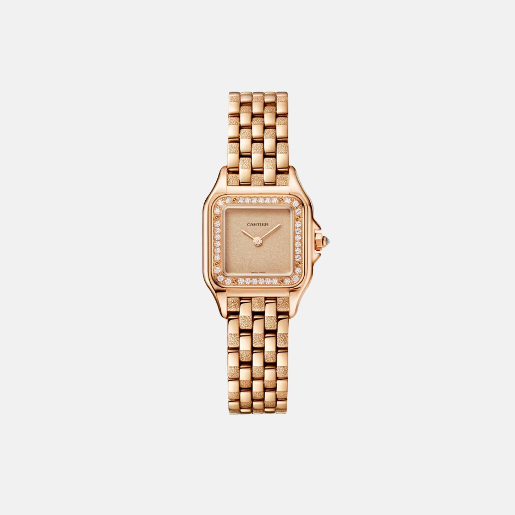 Cartier Panthere Small 18K Rose Gold Diamond Set WJPN0058