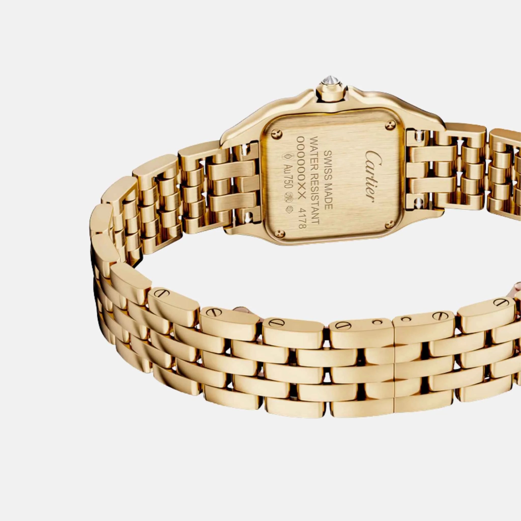 Cartier Panthere Small Model Yellow Gold Diamond Set WJPN0015, Back