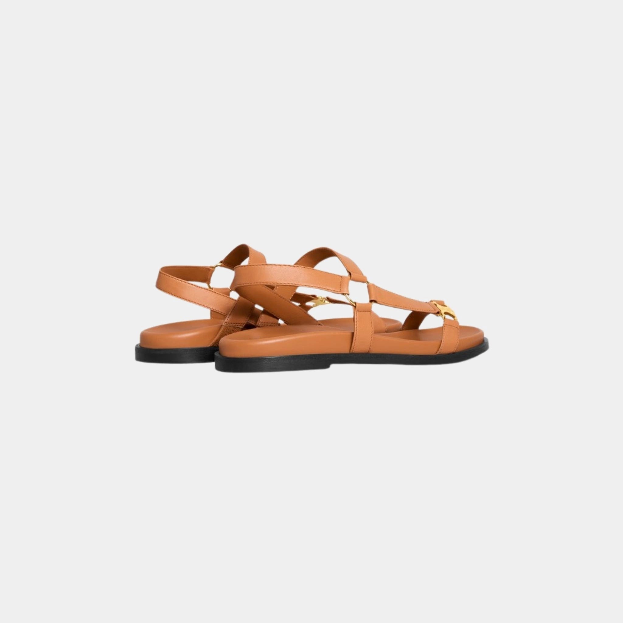 Celine Maud Sandal With Triomphe in Calfskin