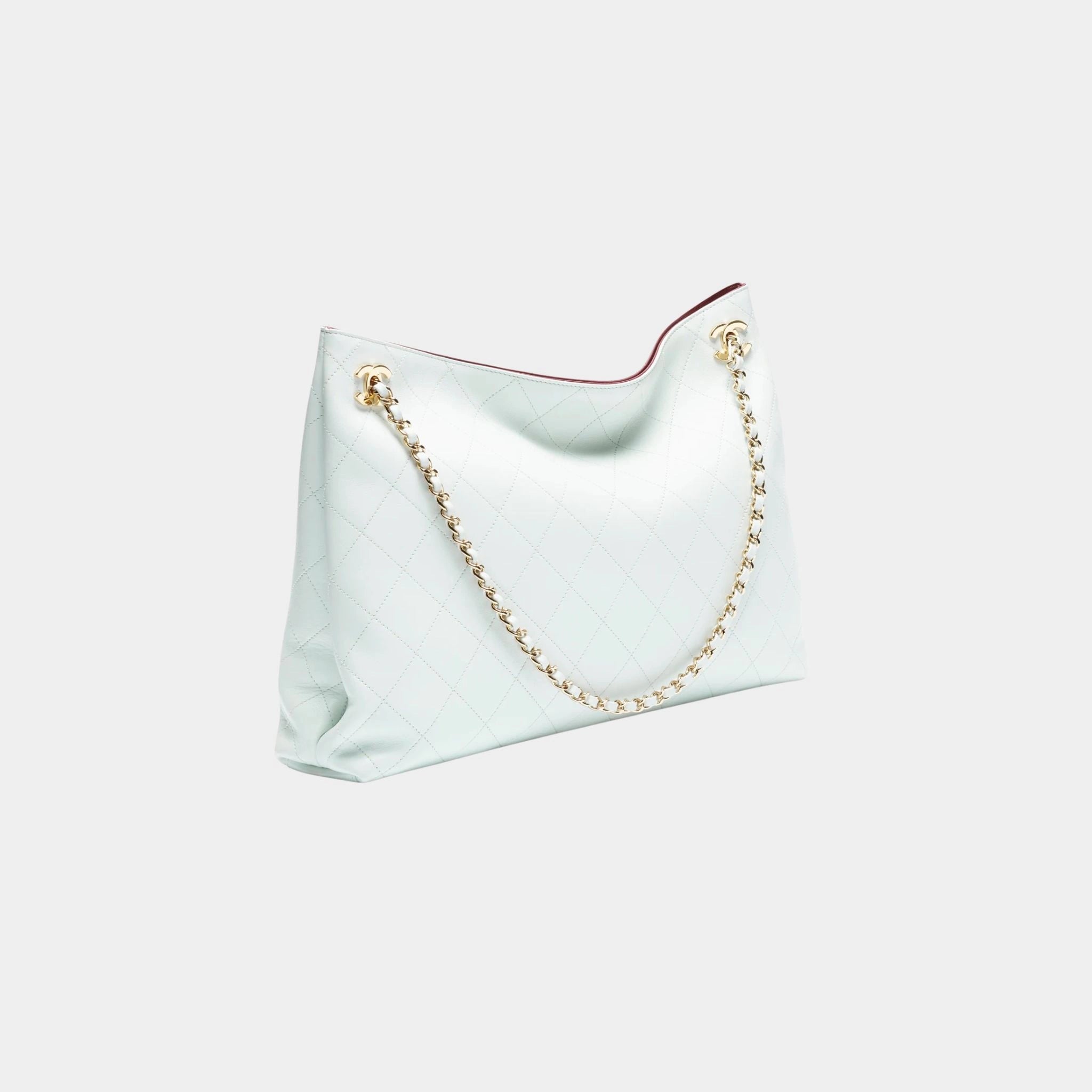 Chanel Basket Lamb & Gold-Plated Metal