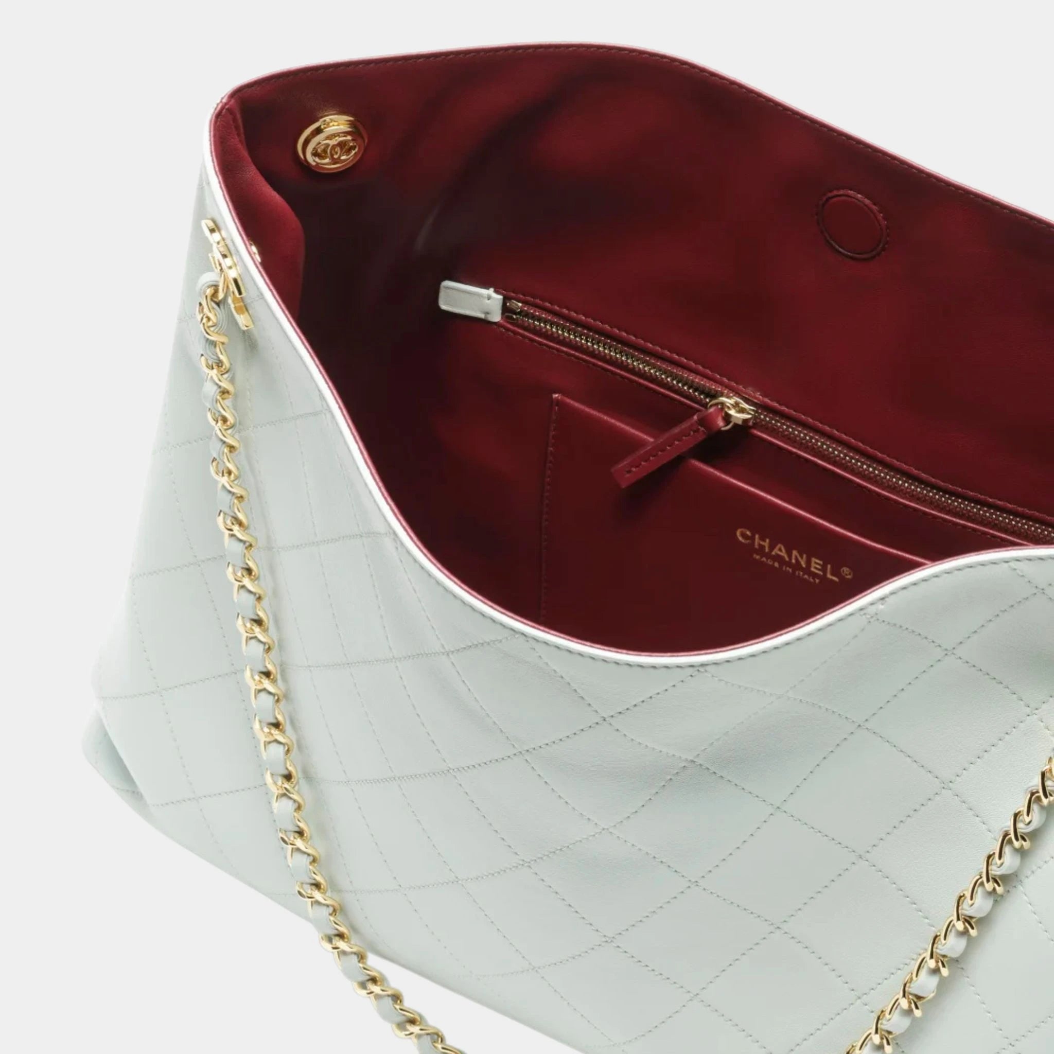 Chanel Basket Lamb & Gold-Plated Metal