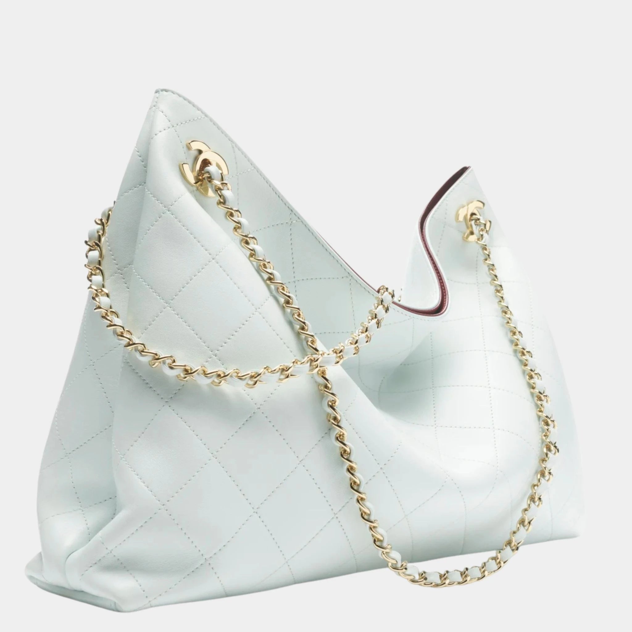 Chanel Basket Lamb & Gold-Plated Metal