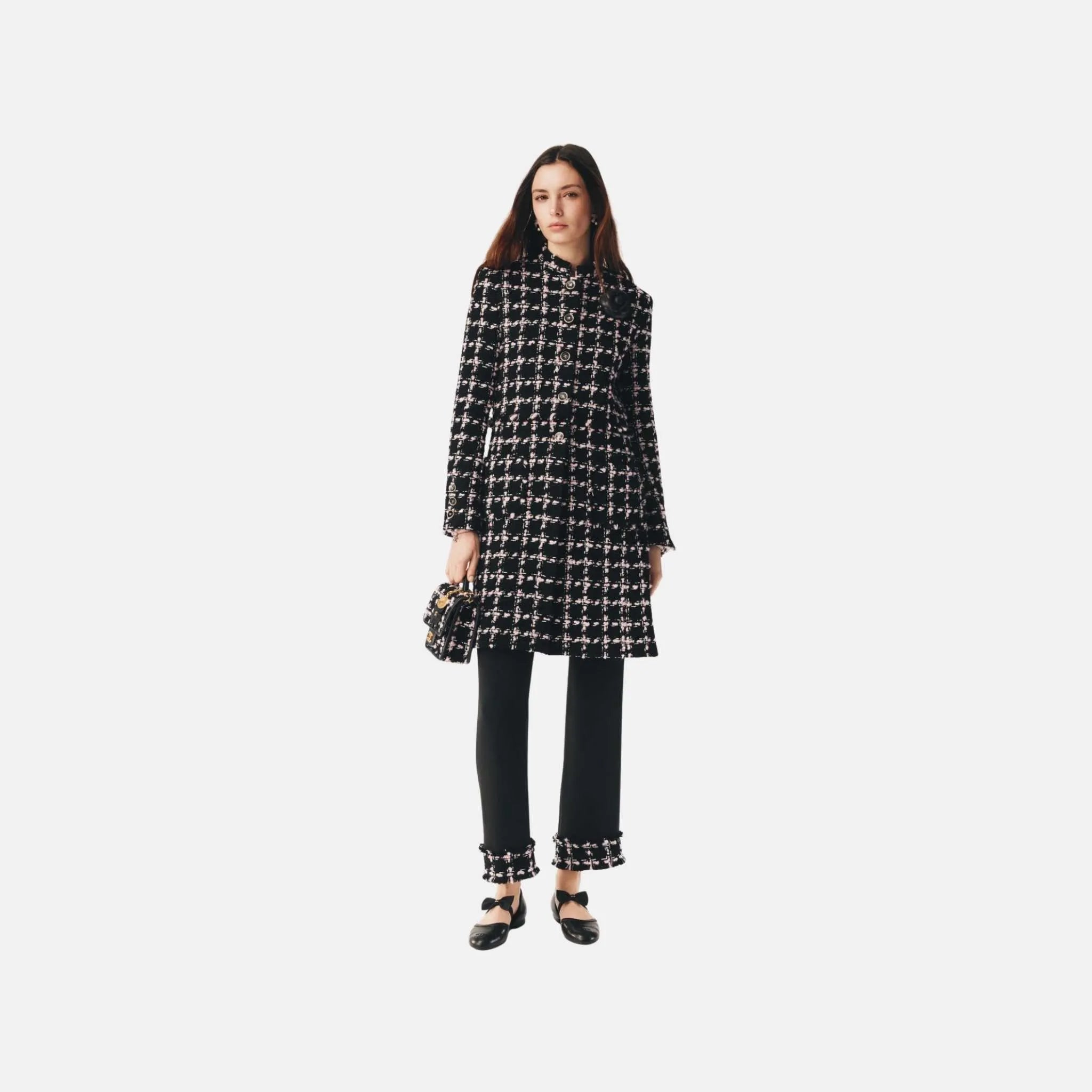 Chanel Coat in Wool Tweed, Front