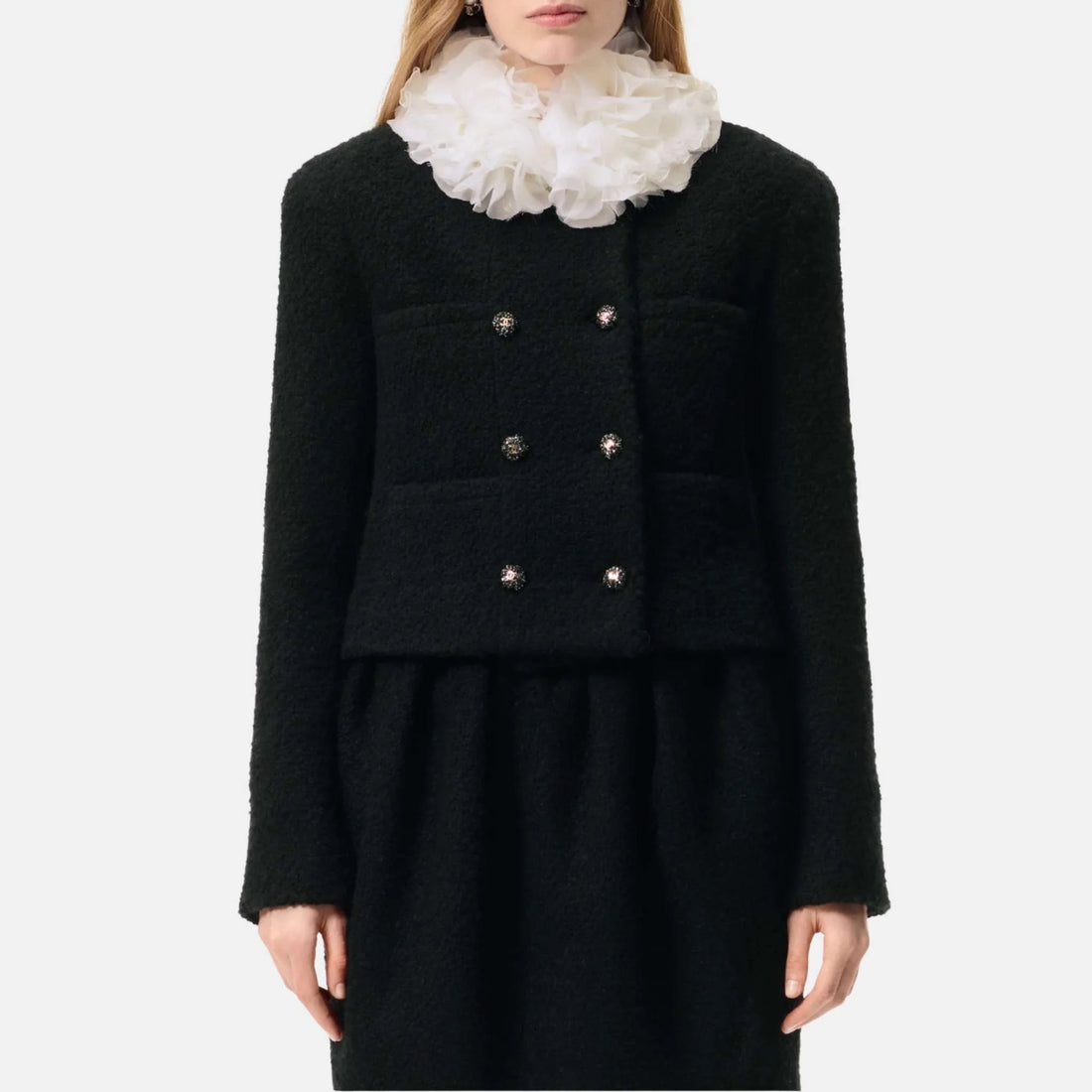 Chanel Jacket Cashmere And Wool Tweed