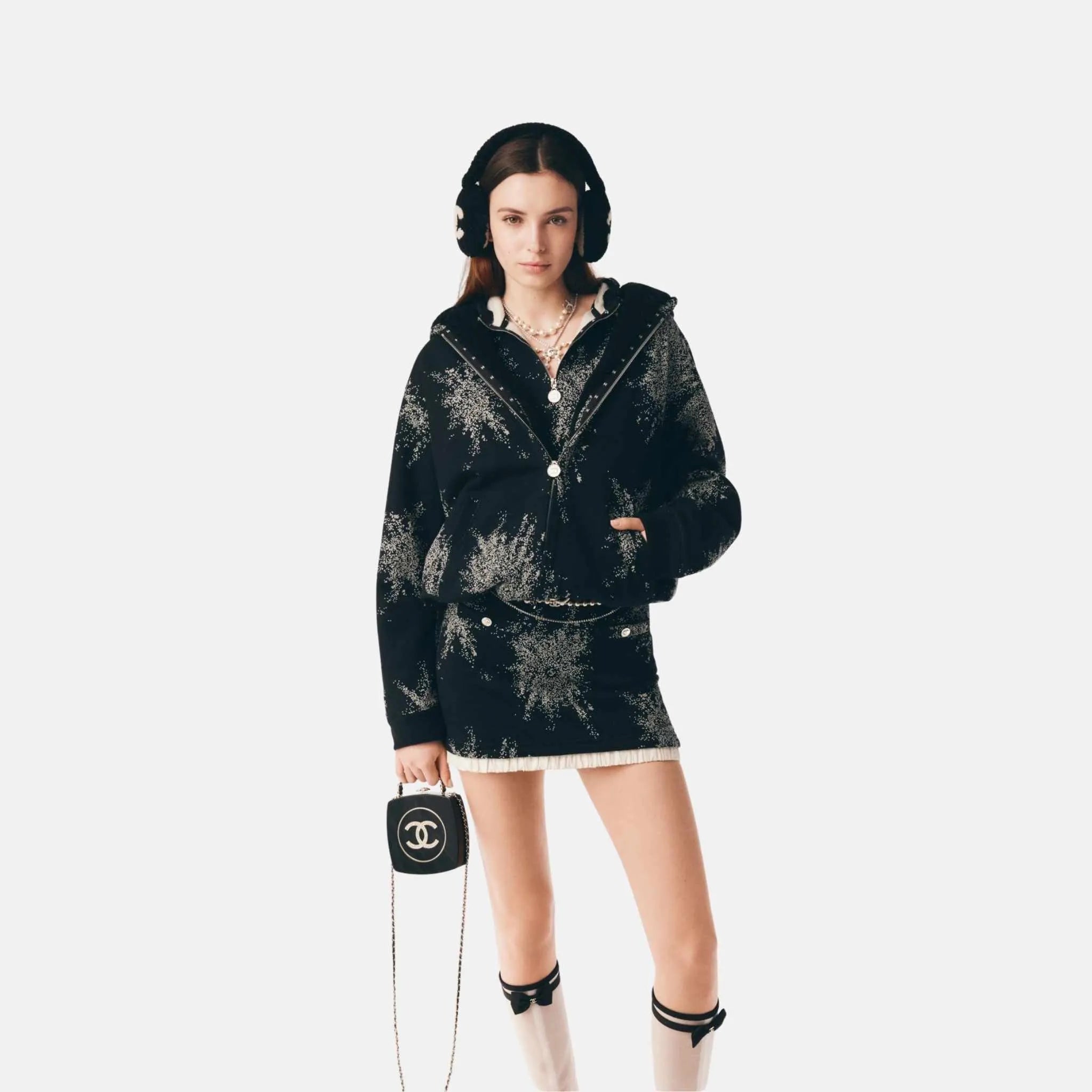 Chanel Jacket in Cotton, Front