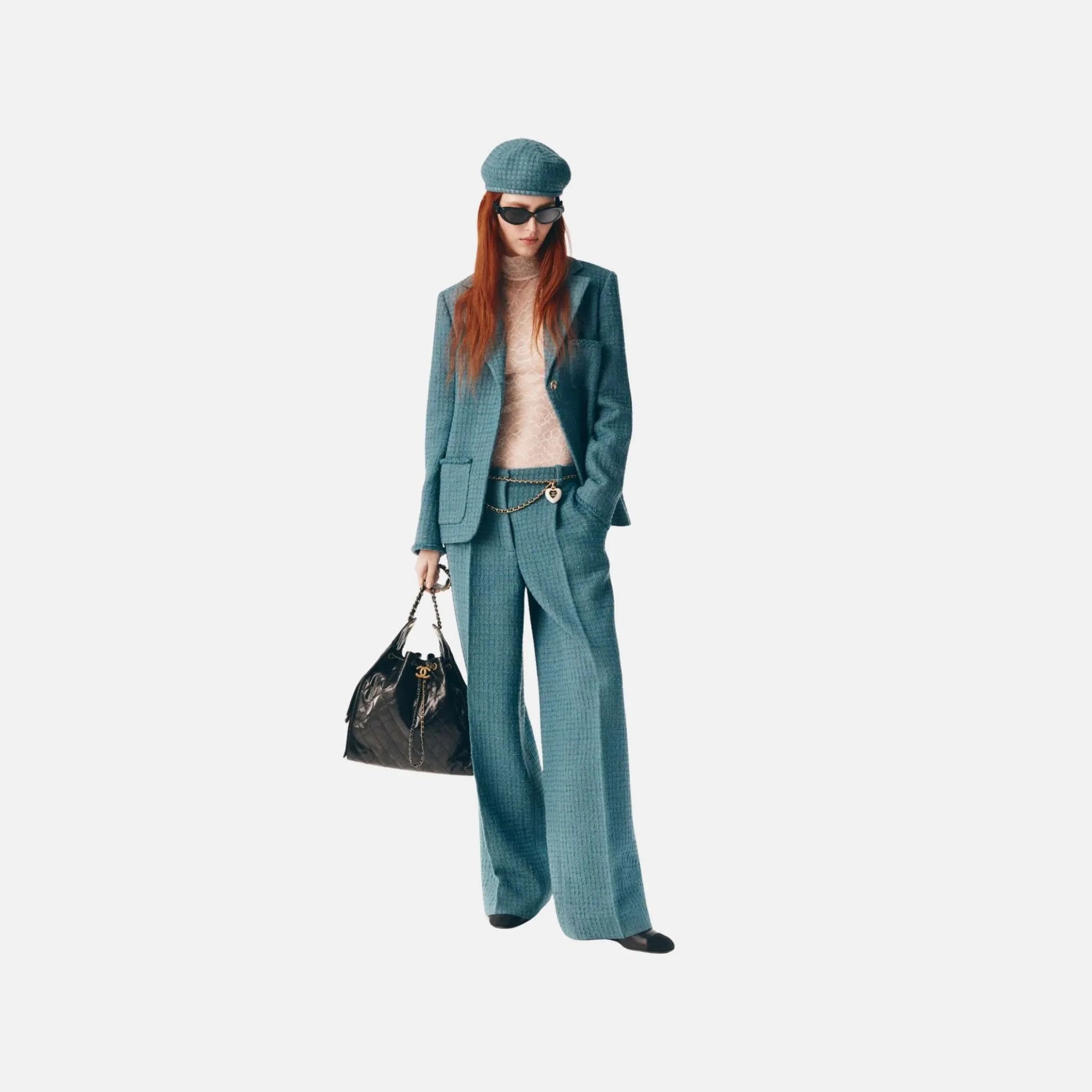 Chanel Jacket in Wool Tweed, Front