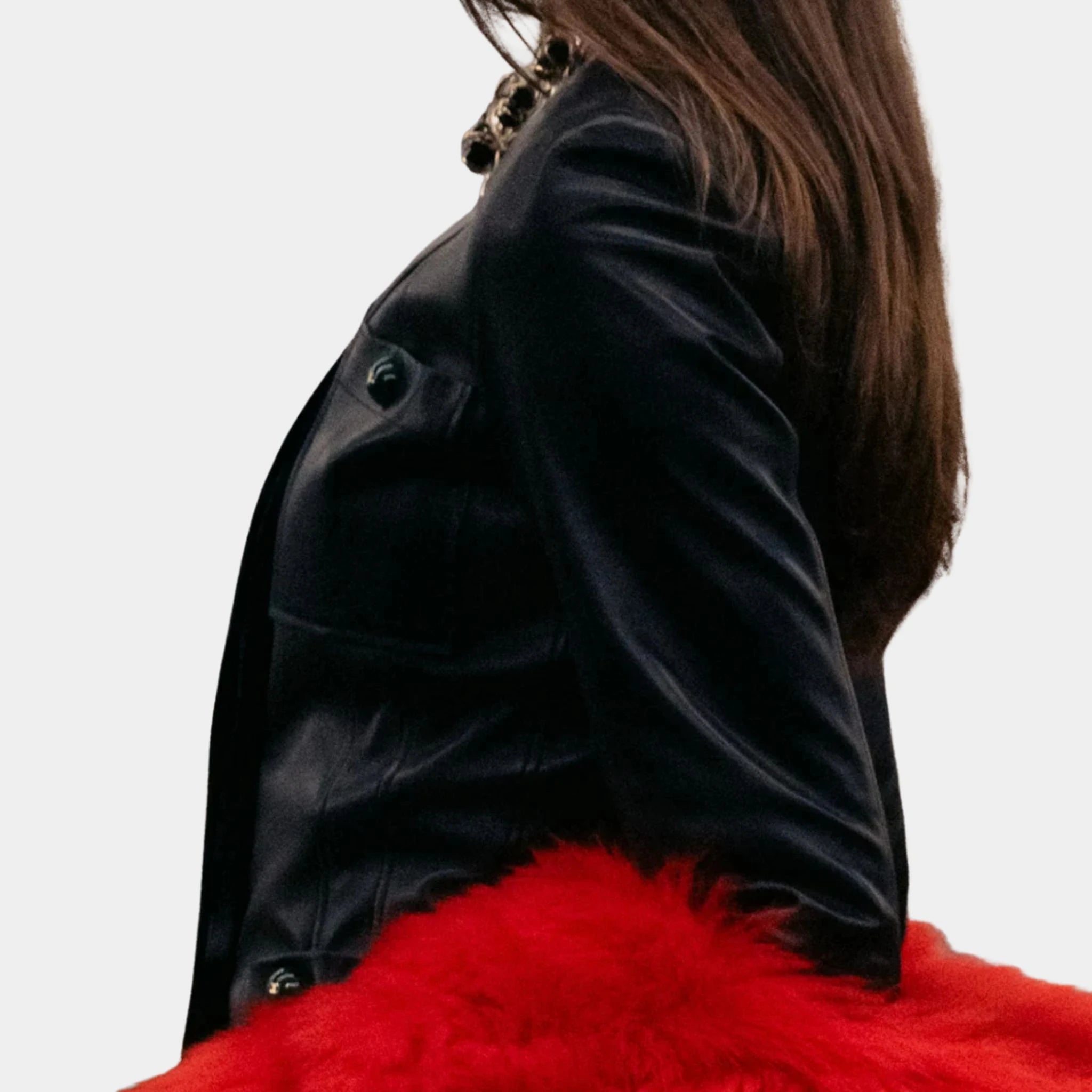 Chanel Jacket Lambskin Black