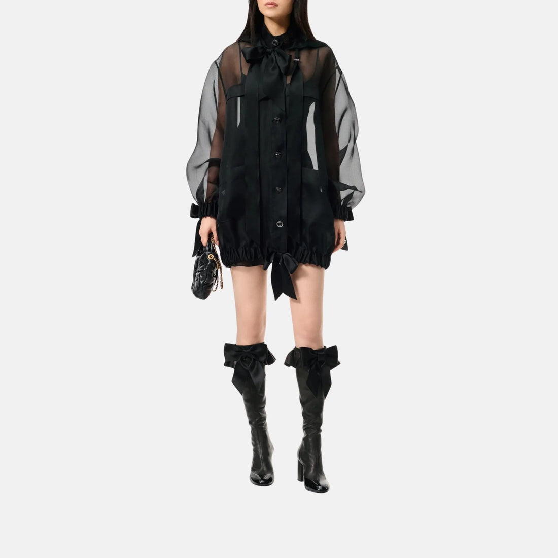 Chanel Jacket Silk Organza