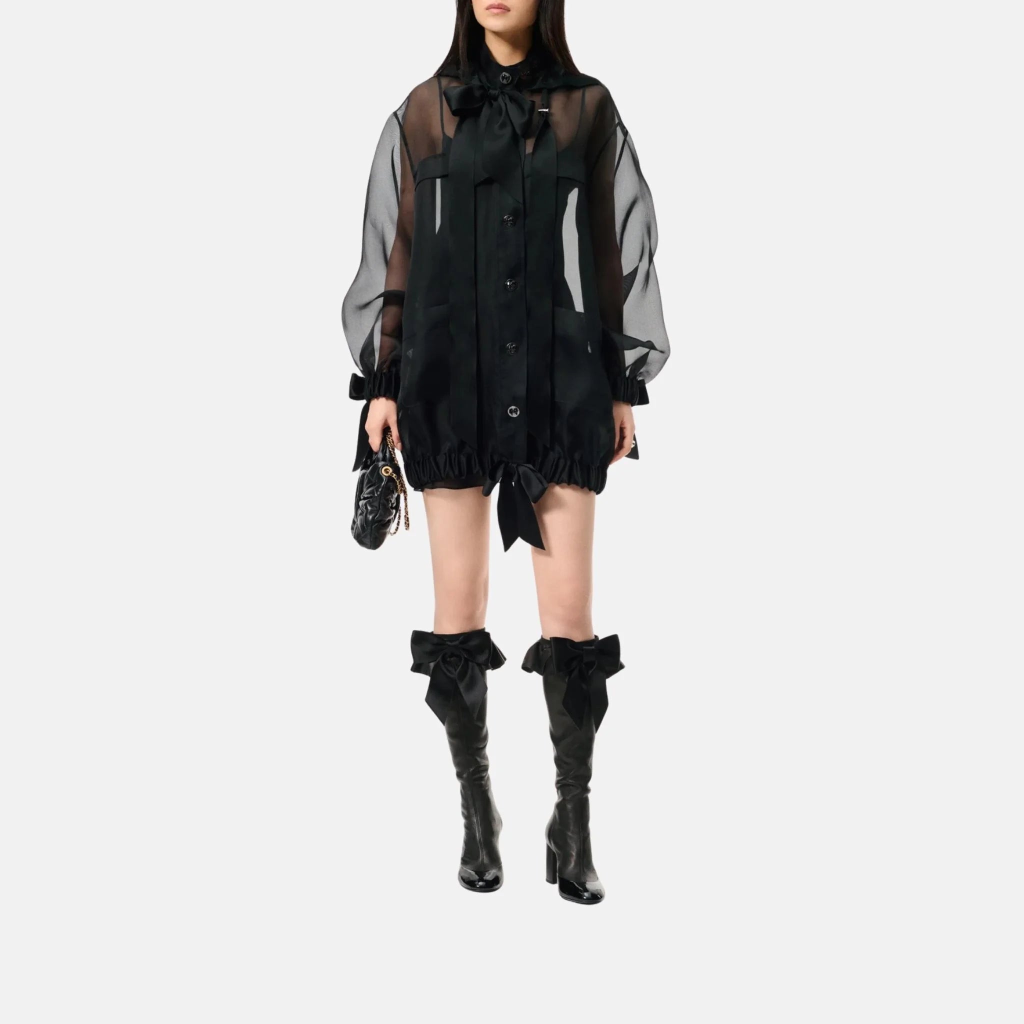 Chanel Jacket Silk Organza