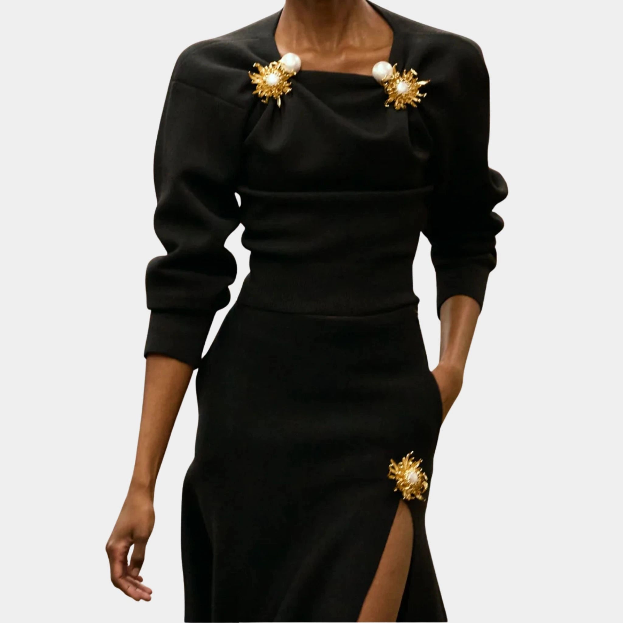Chanel Pullover Wool & Silk Black