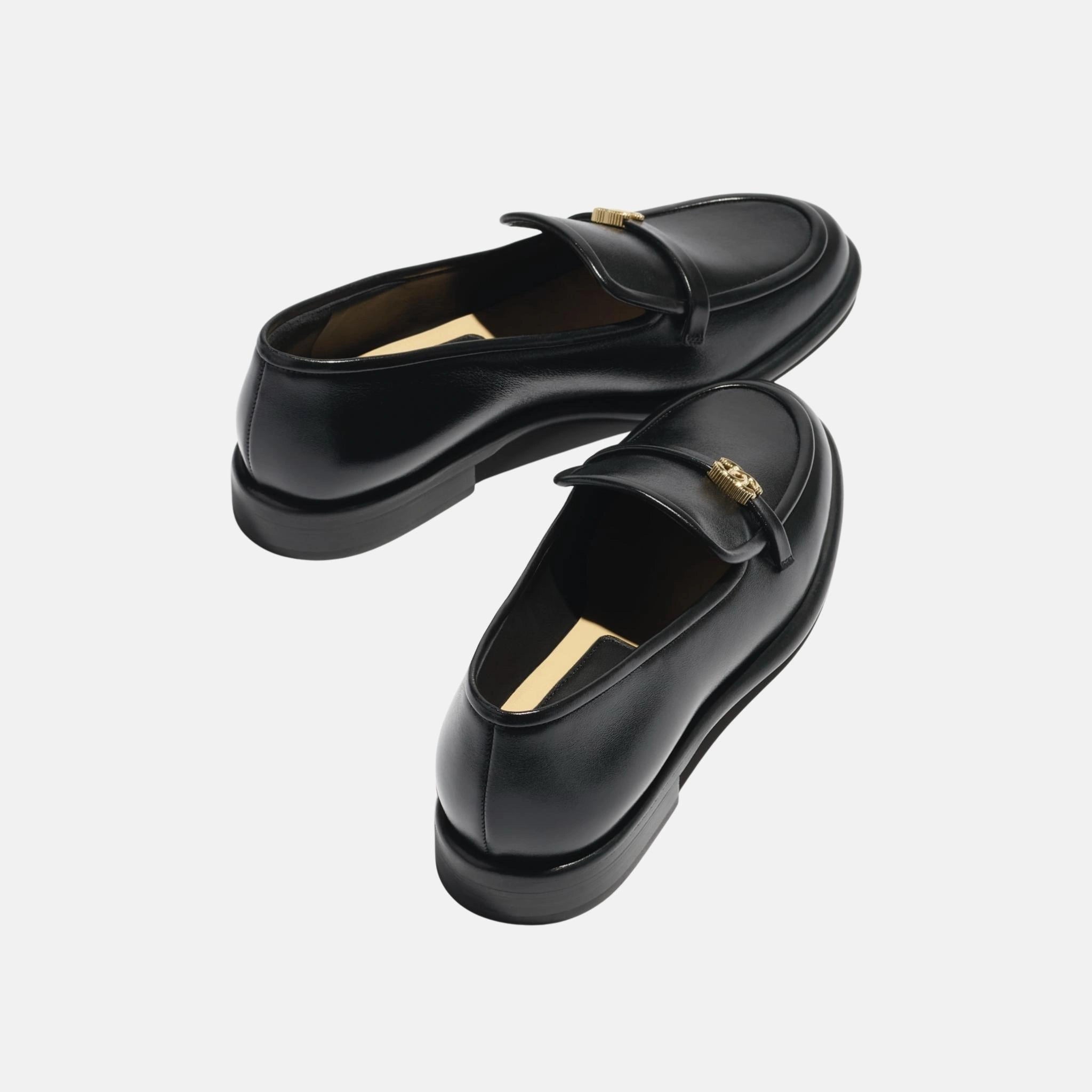 Chanel Shiny Moccasins in Calfskin, Top