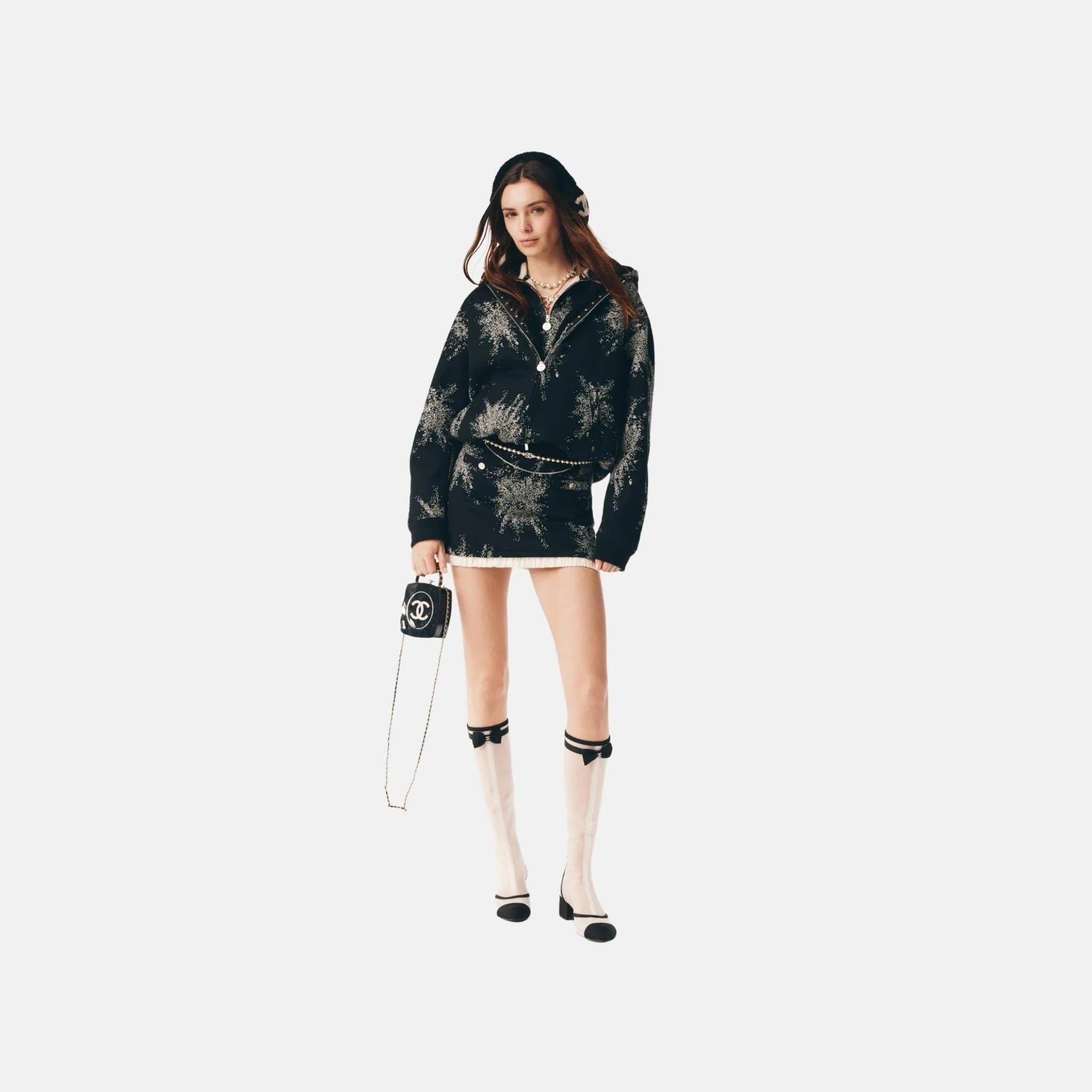 Chanel Skirt in Cotton, Front