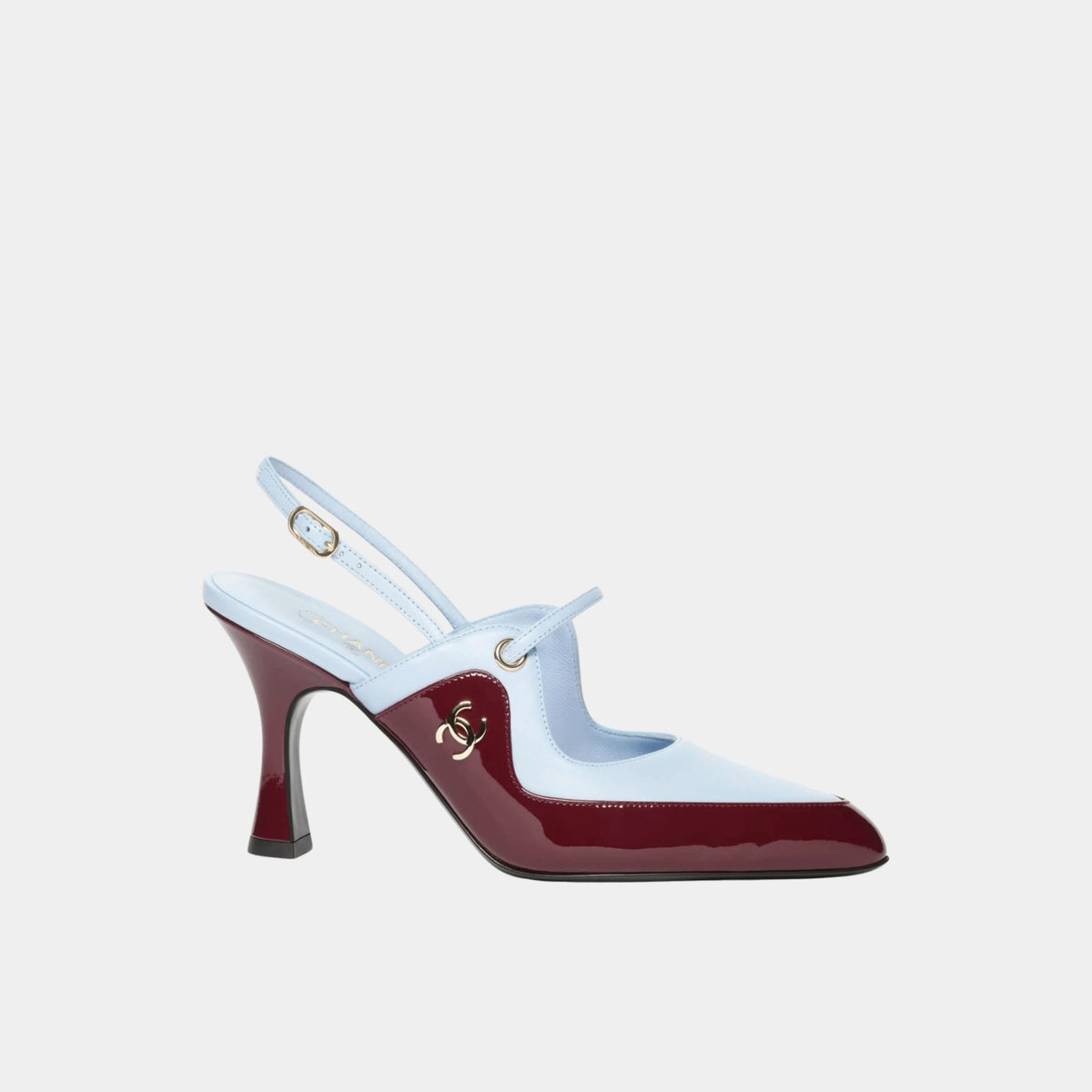 Slingbacks Lambskin & Patent Calfskin