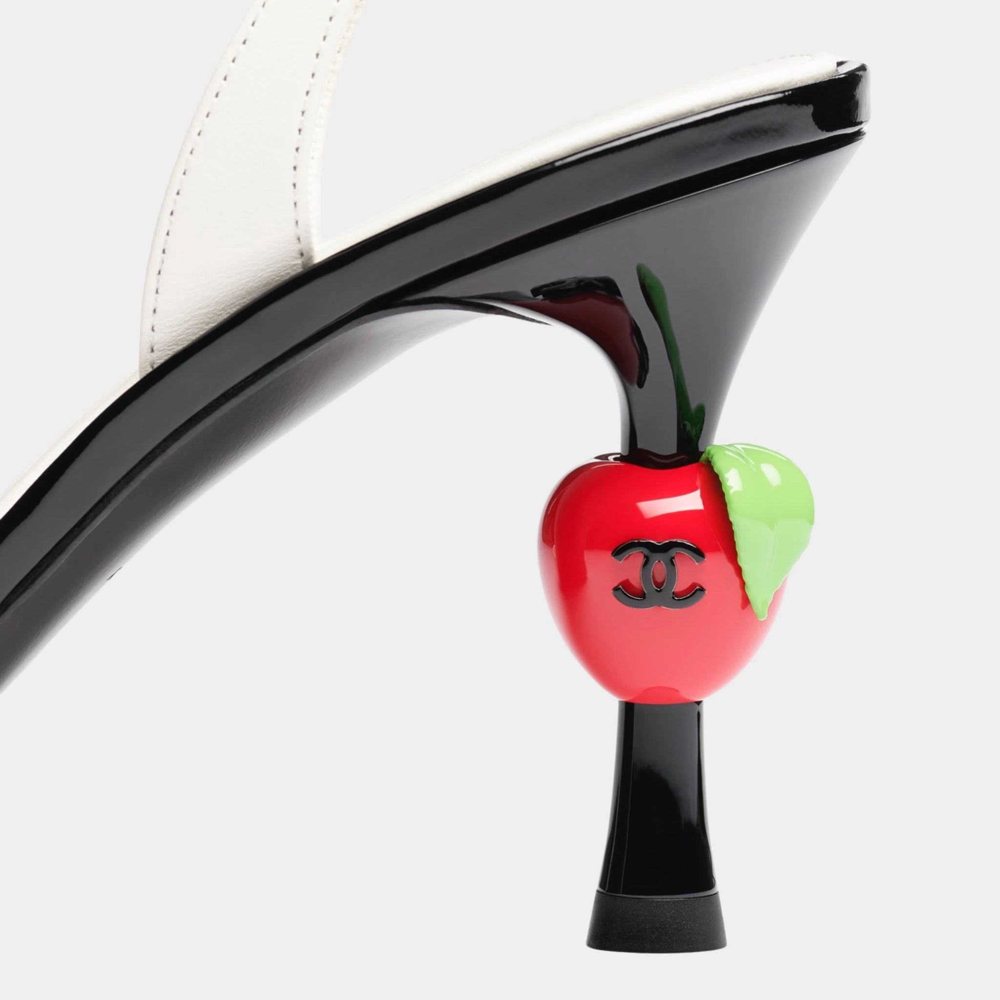 Slingbacks Lambskin & Patent Calfskin