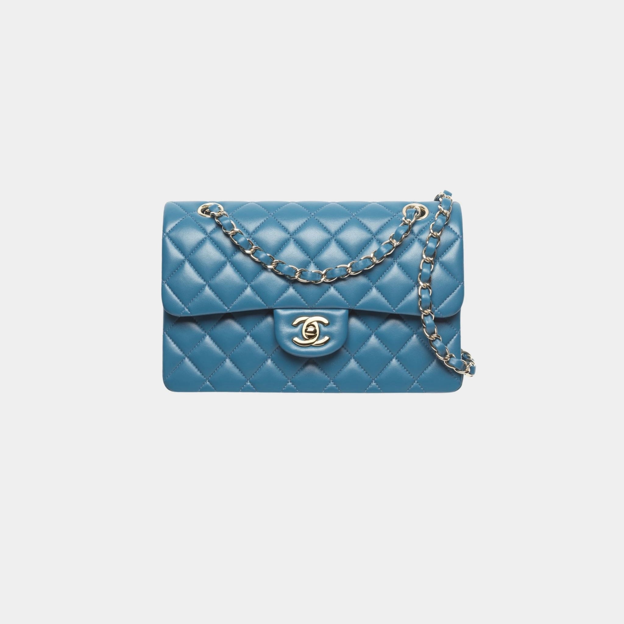 Chanel Small Hobo Bag Calfskin & Gold-Tone Metal Black
