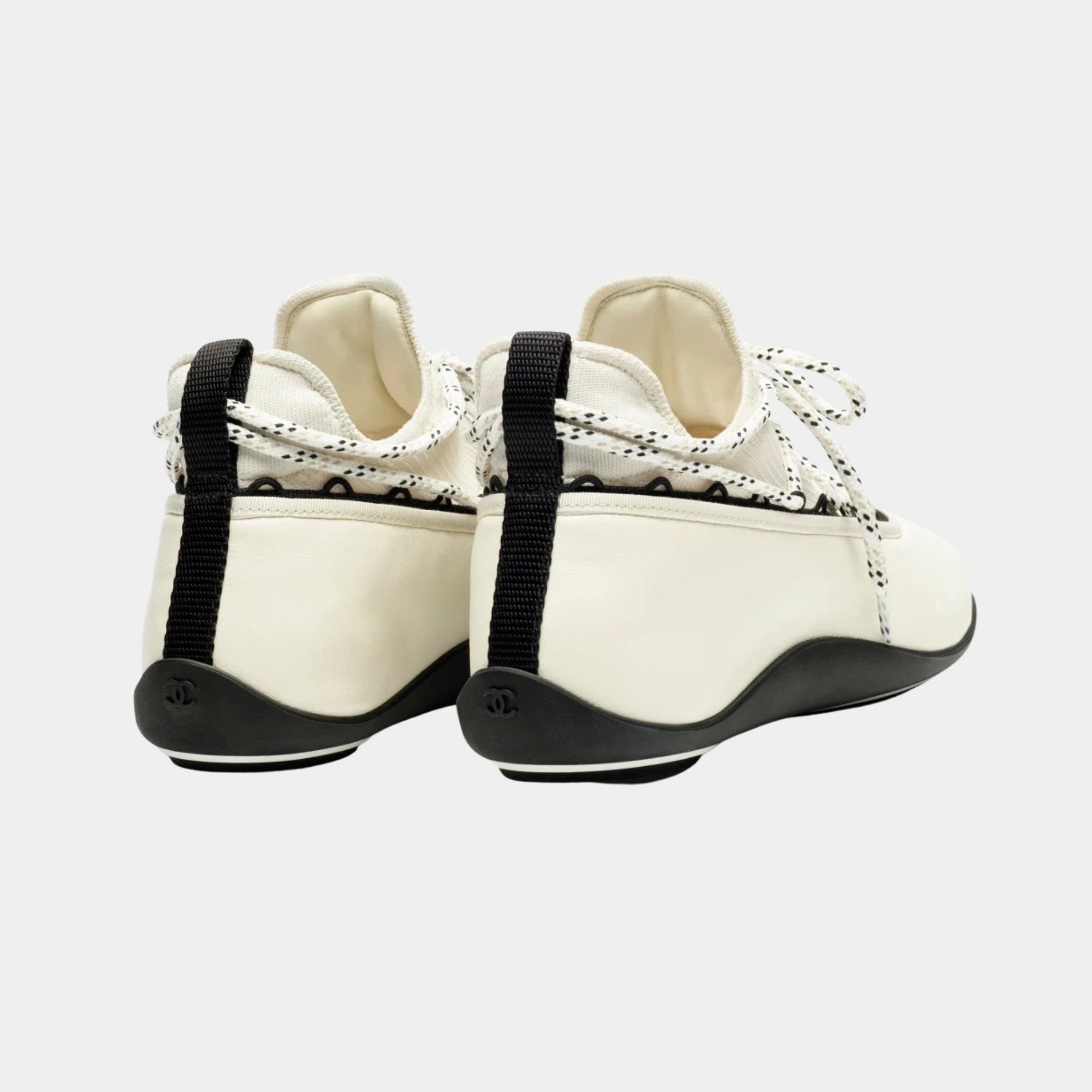 Sneakers Lamb & mixed fibers White