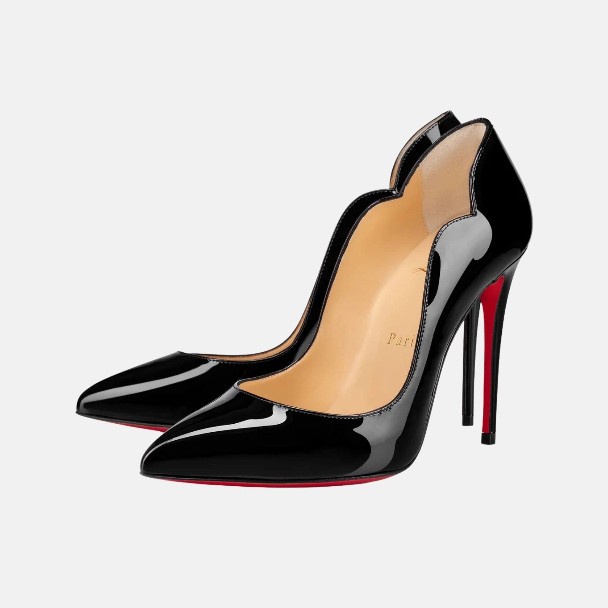 Christian Louboutin Hot Chick Pumps Patent Calf Leather, Front