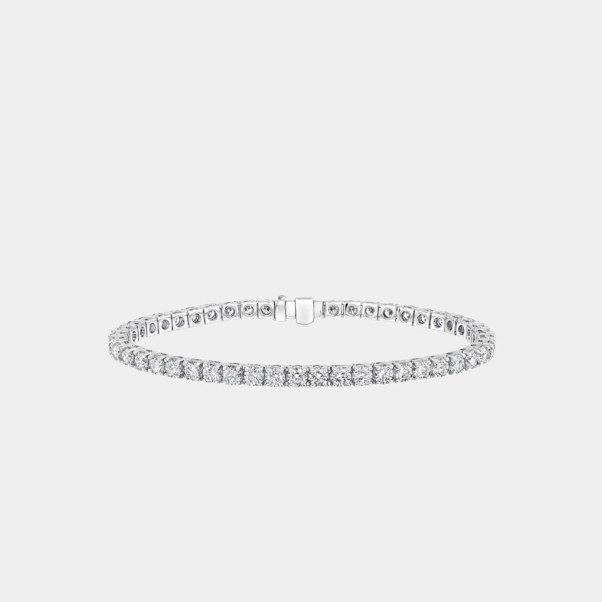 Classic Graff Round Diamond Bracelet, Front