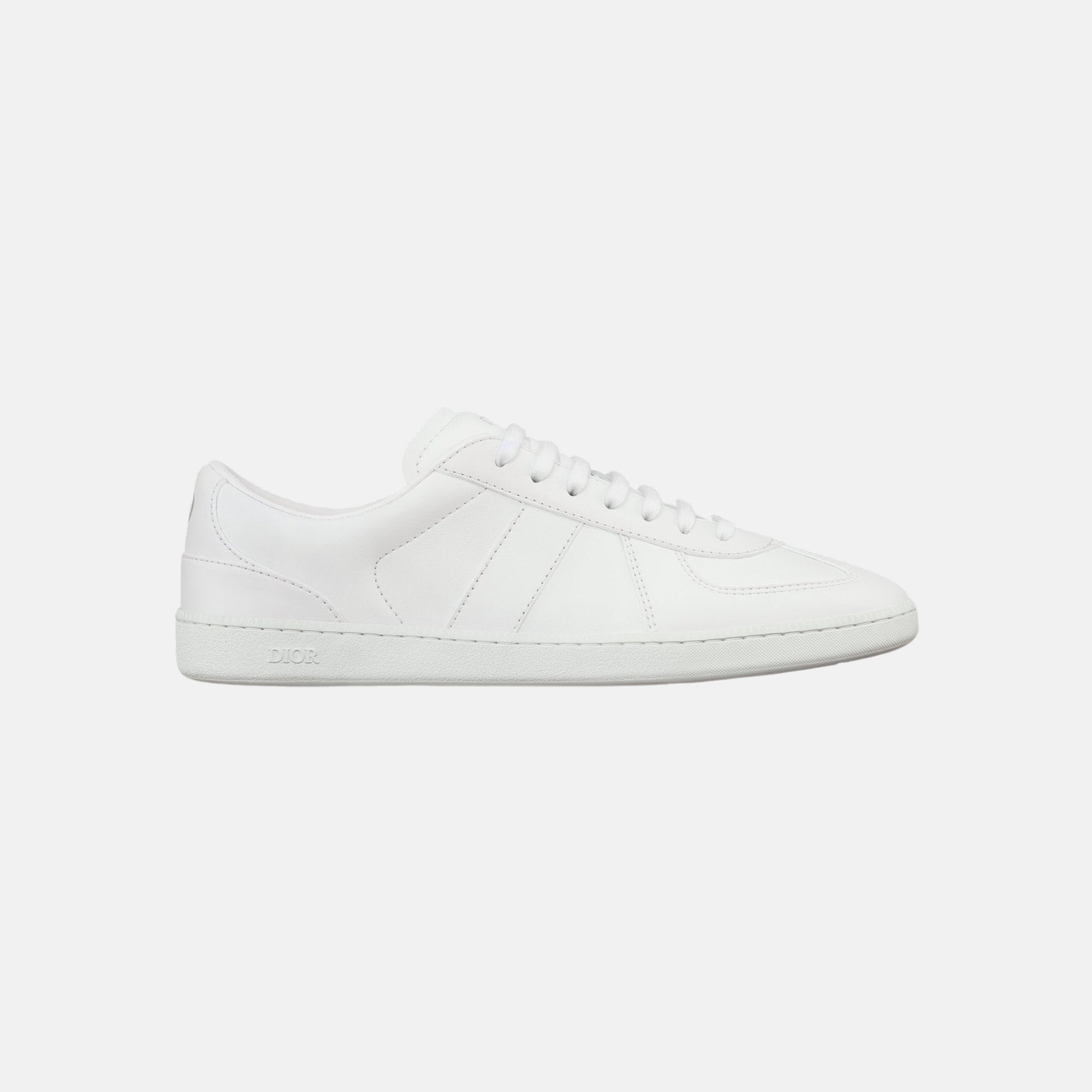 Dior B01 Matchpoint Sneaker In Smooth Calfskin, White, Side