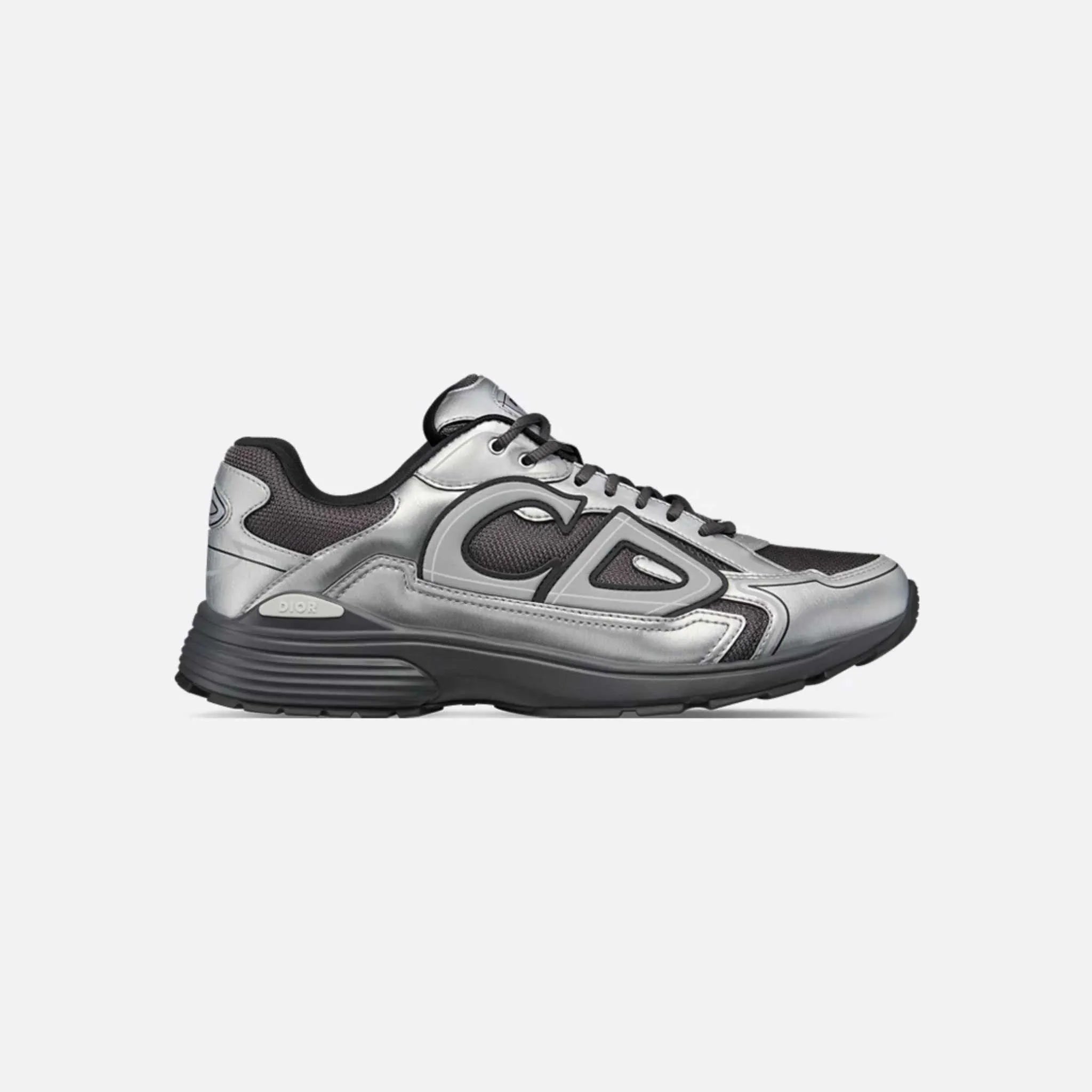 Dior B30 Countdown Sneaker Mesh & Technical Fabric , Dark , Side
