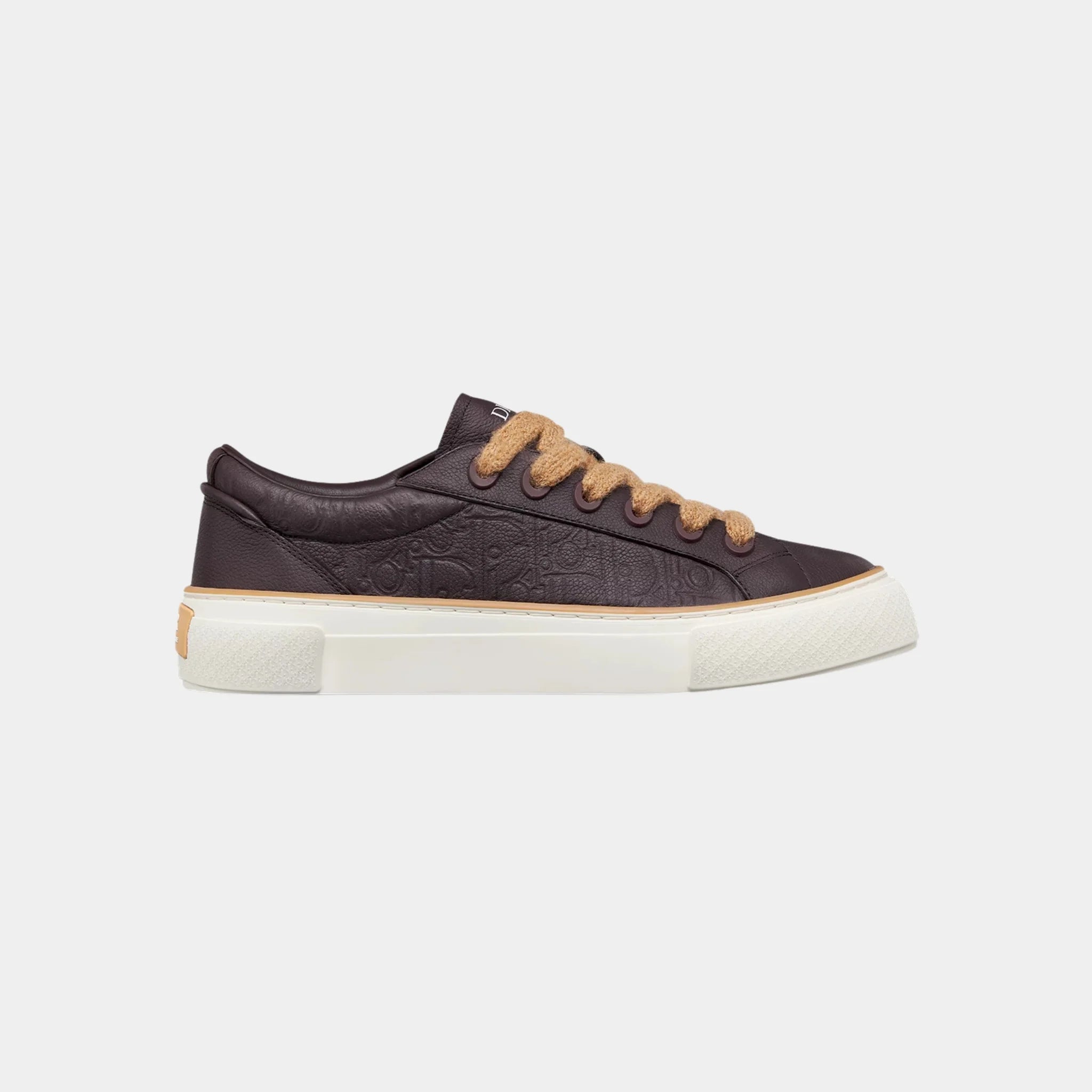 B33 Spin Sneaker In Grained Calfskin And Dior Gravity Leather