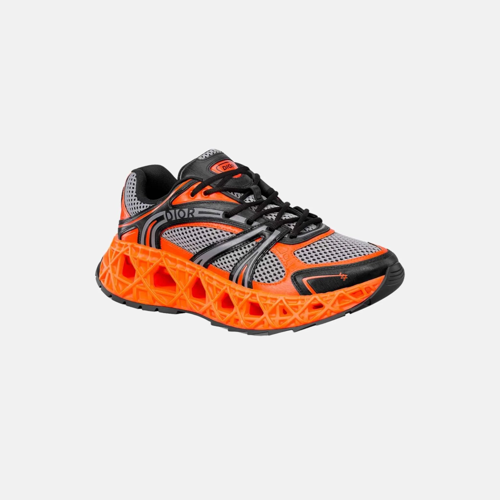Dior B35 NXXT Sneaker Limited And Numbered Edition, Neon Orange, Front