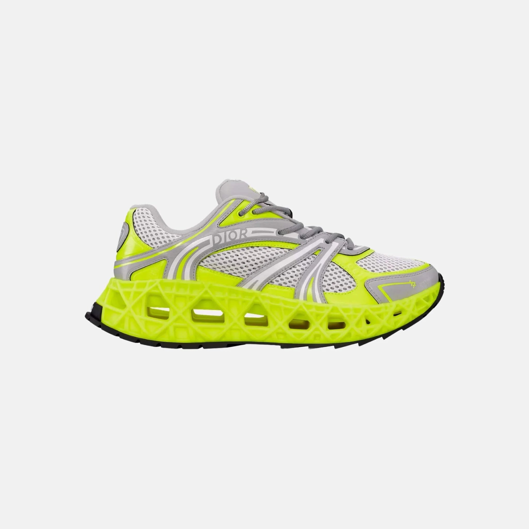 Dior B35 NXXT Sneaker Limited And Numbered Edition, Neon Yellow, Side