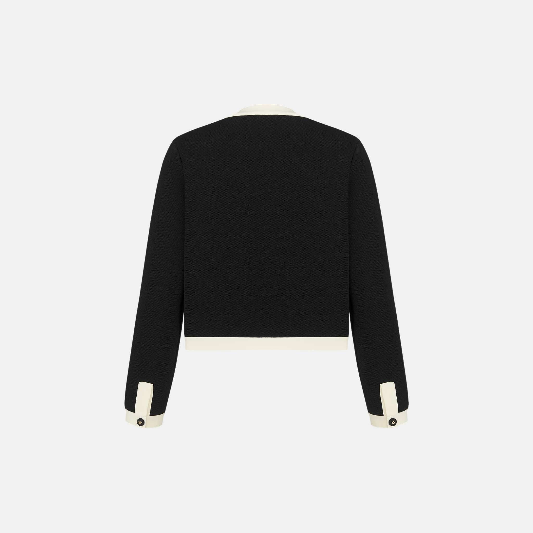 Dior Dioriviera Cropped Jacket In Technical Knit, Back