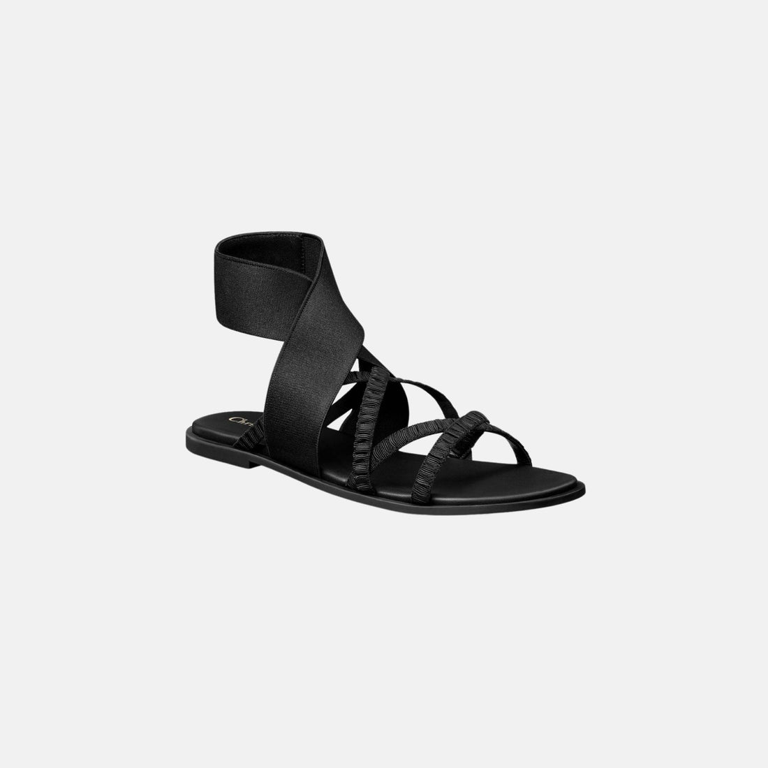 Dior Shade Sandal With Elastic Straps, Front