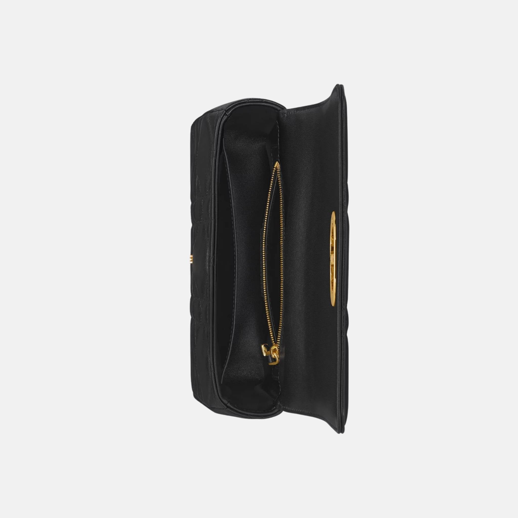 Dior Small Soft Caro Bag In Macrocannage Lambskin, Inside