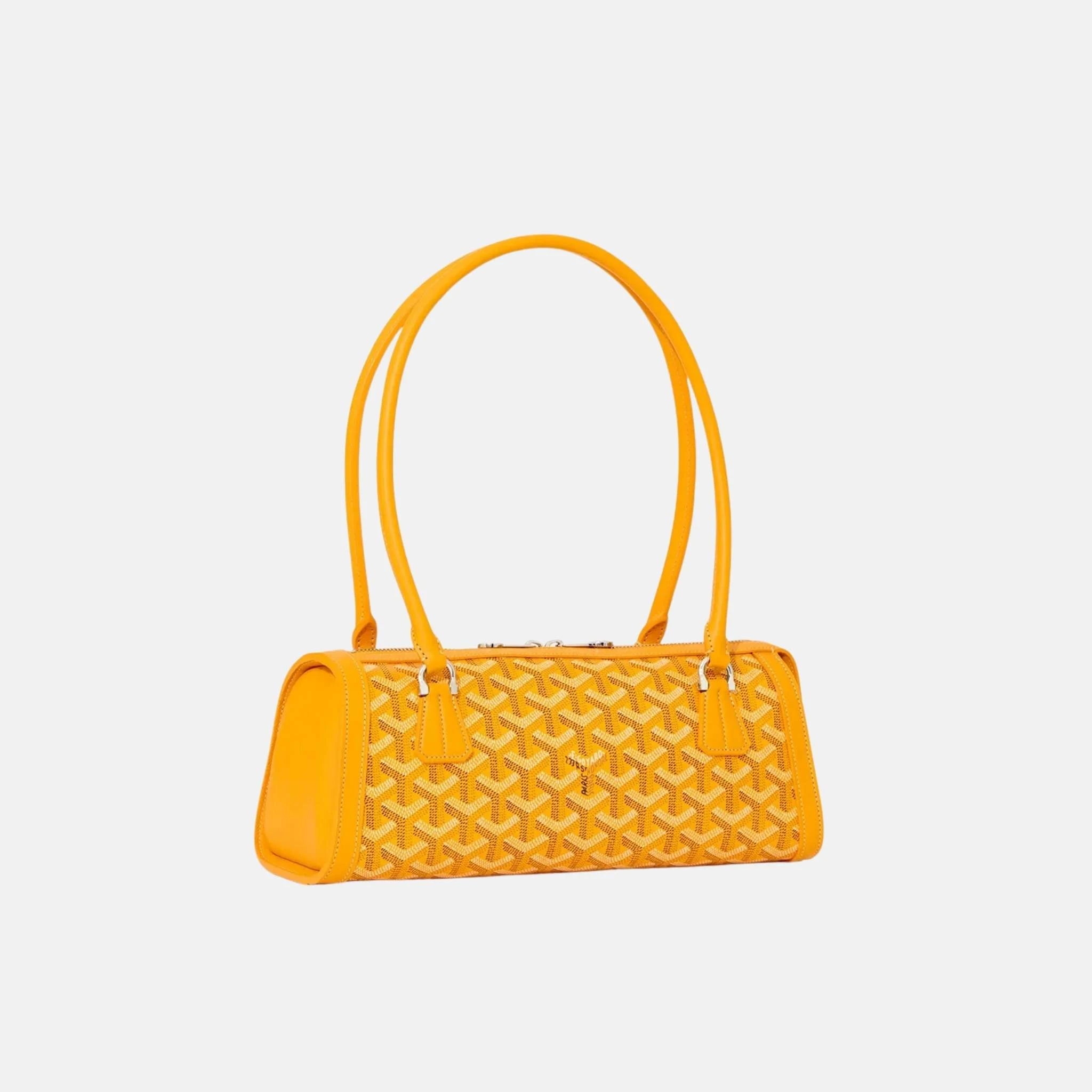 Goyard Bonbonniere Bag, Yellow, Front