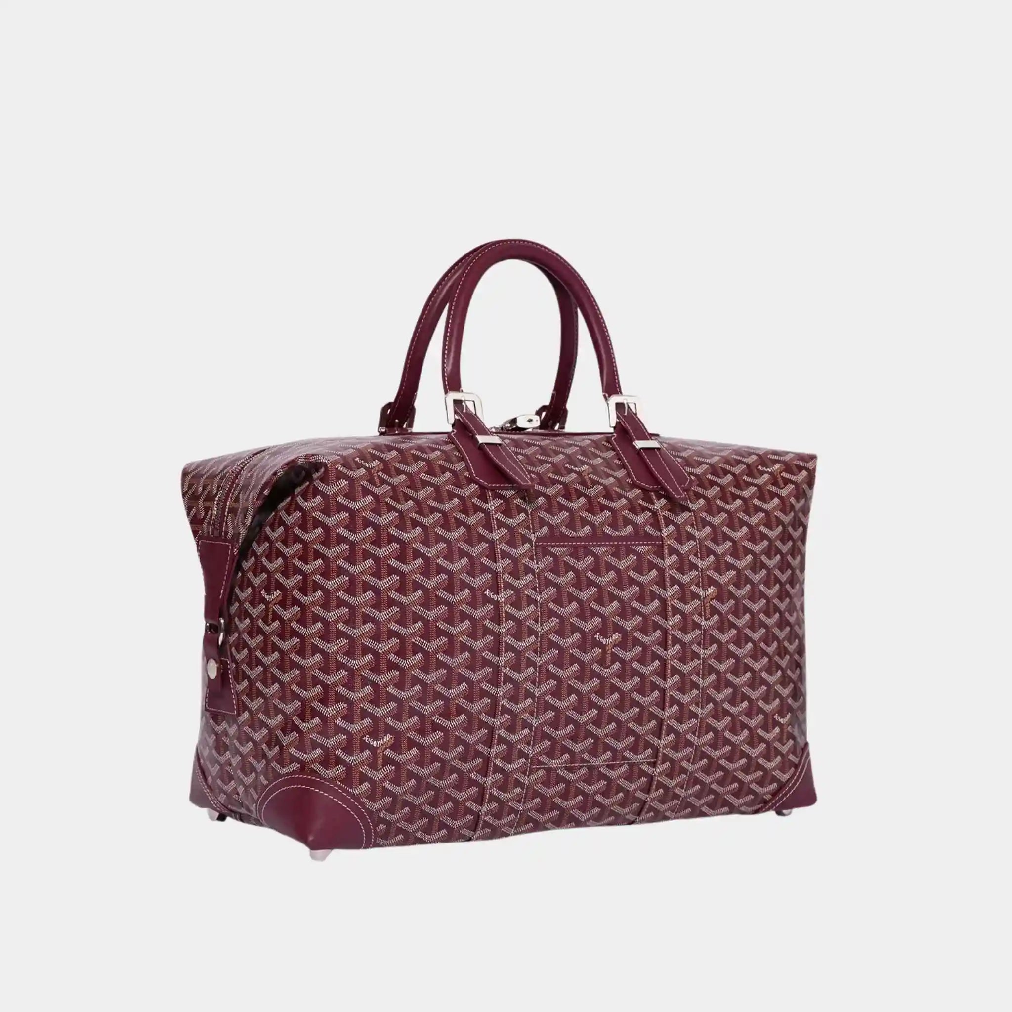 Goyard Bowling 45 Bag, Burgundy