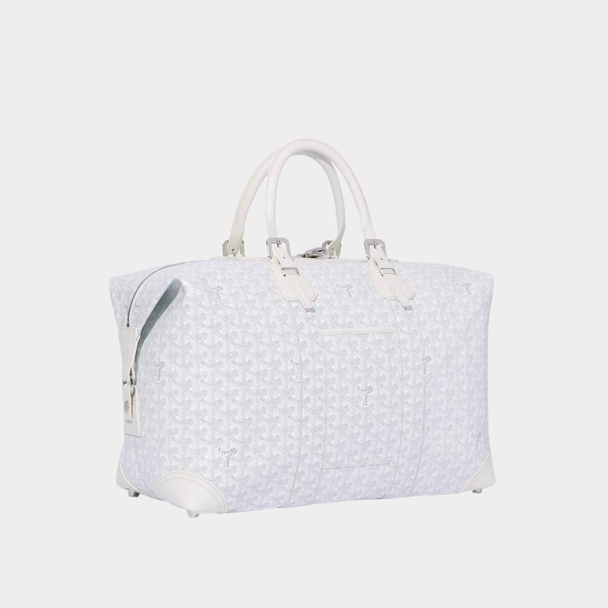 Goyard Bowling 45 Bag, White