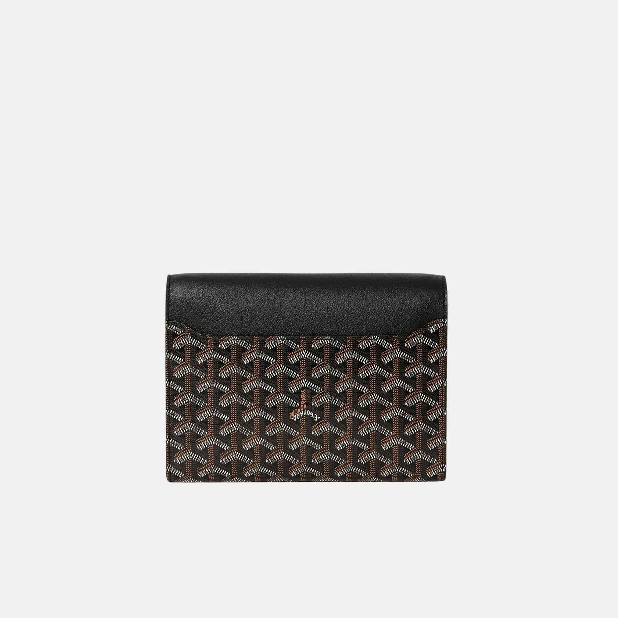 Goyard Chypre Wallet Pouch, Black, Back