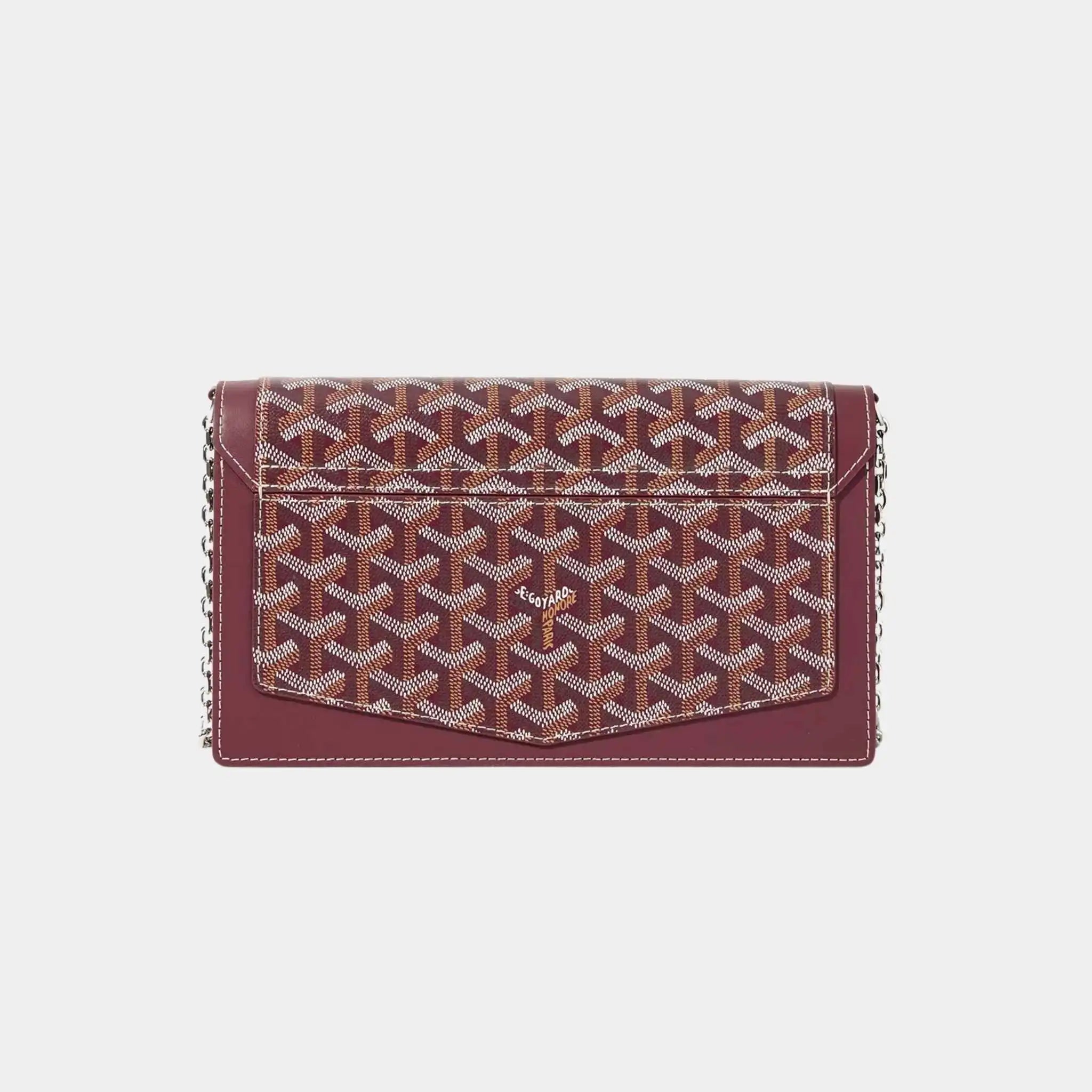 Goyard Duchesse Marie Caroline Bag, Burgundy, Back
