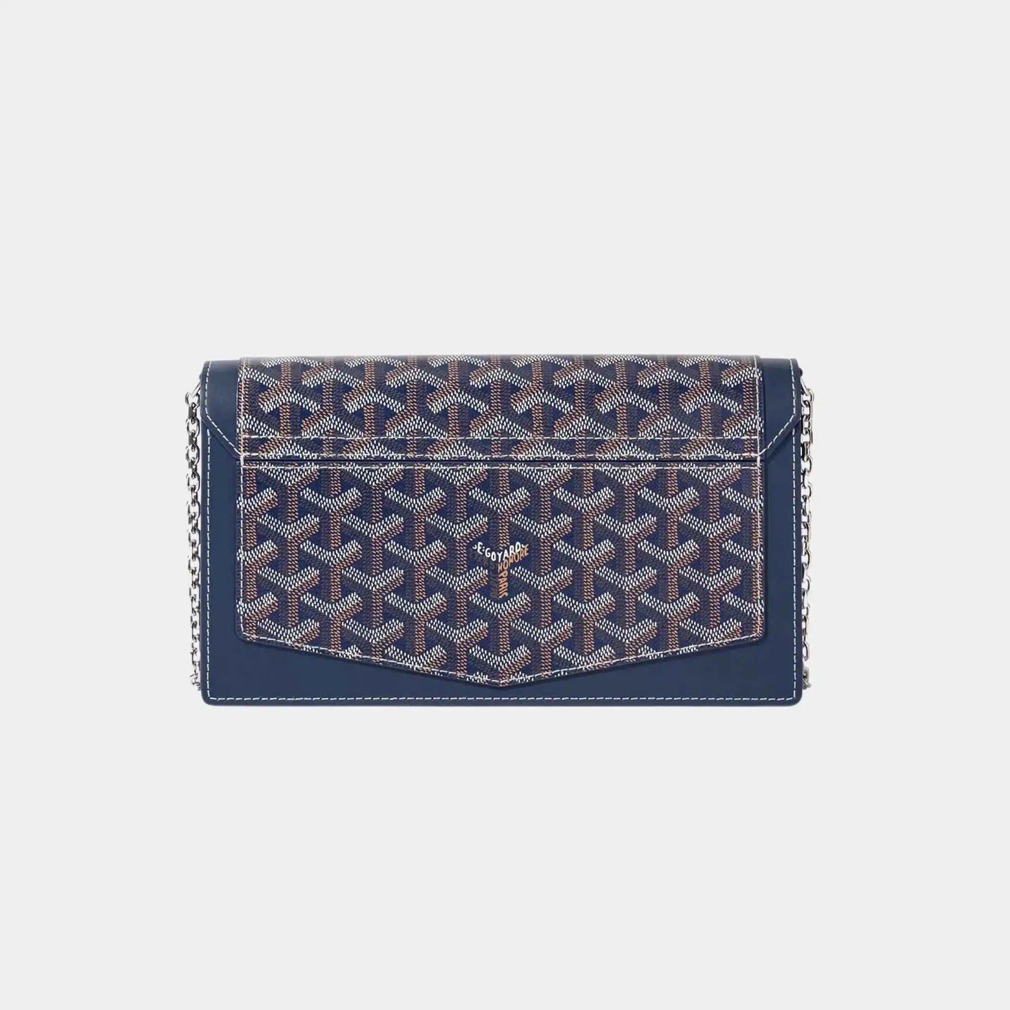 Goyard Duchesse Marie Caroline Bag, Navy Blue, Back